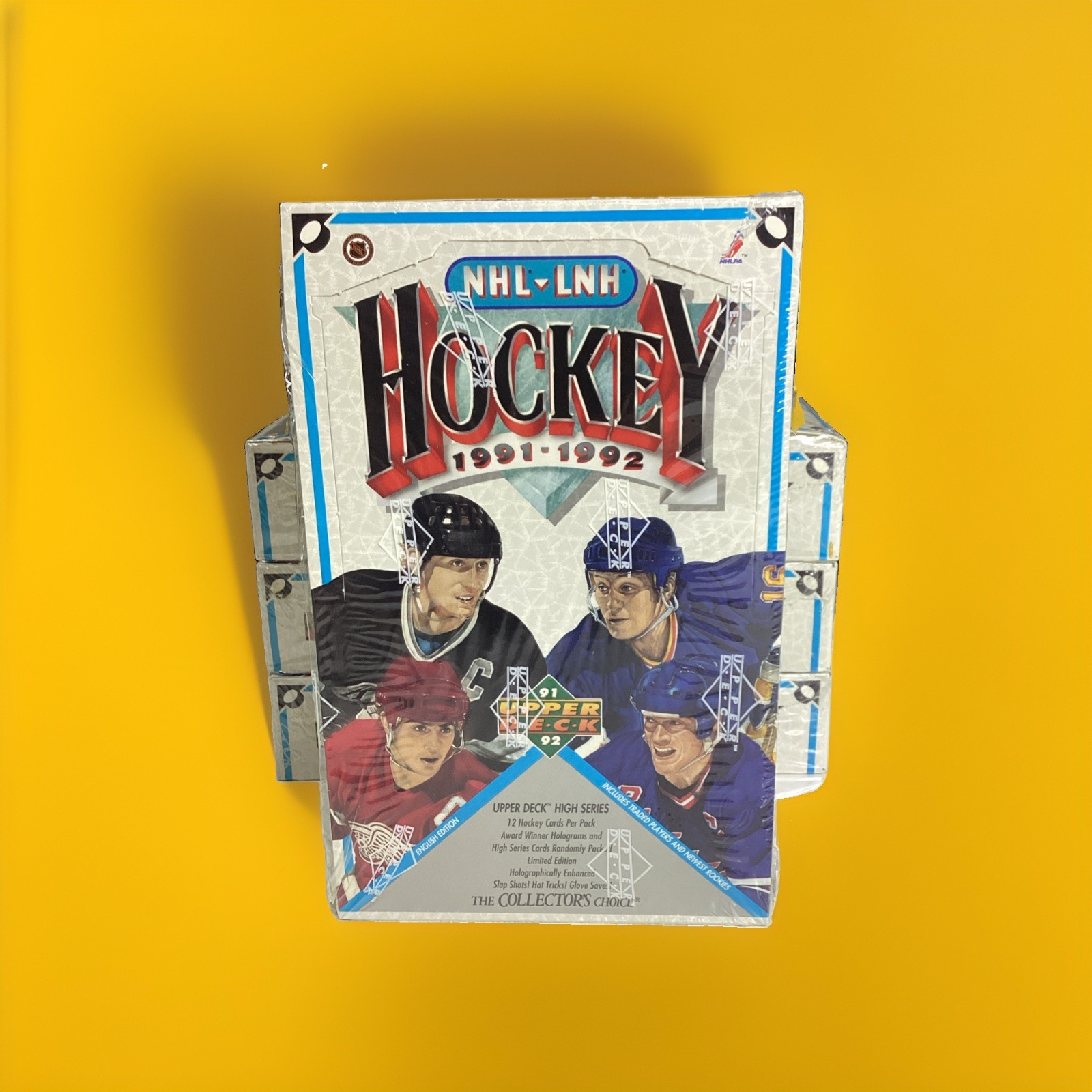 1991-1992 NHL-LNH Upper Deck High Series NHL Hockey Box New Factory SEALED