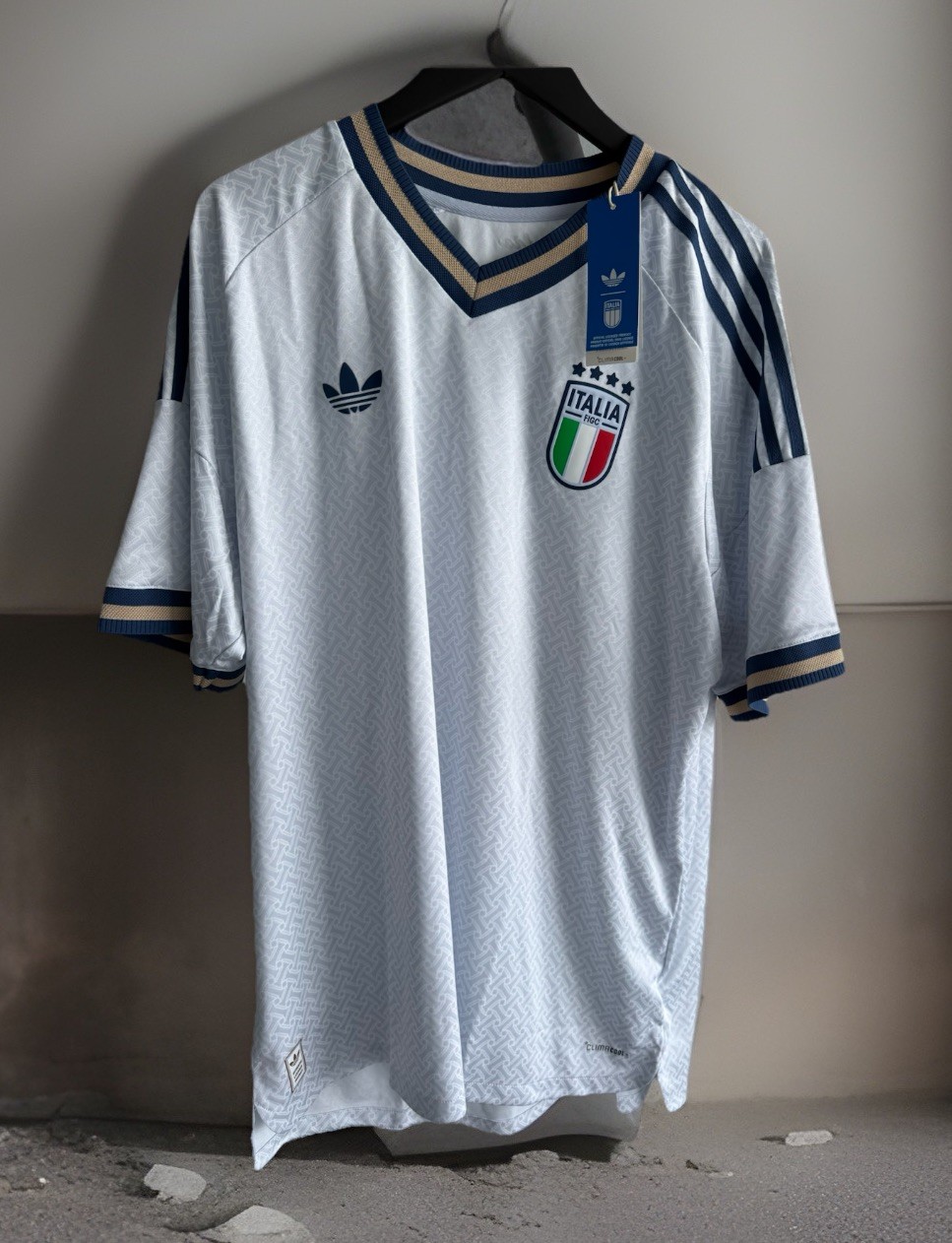 adidas Italy FIGC Player Version Authentic Jersey Men XL NWT