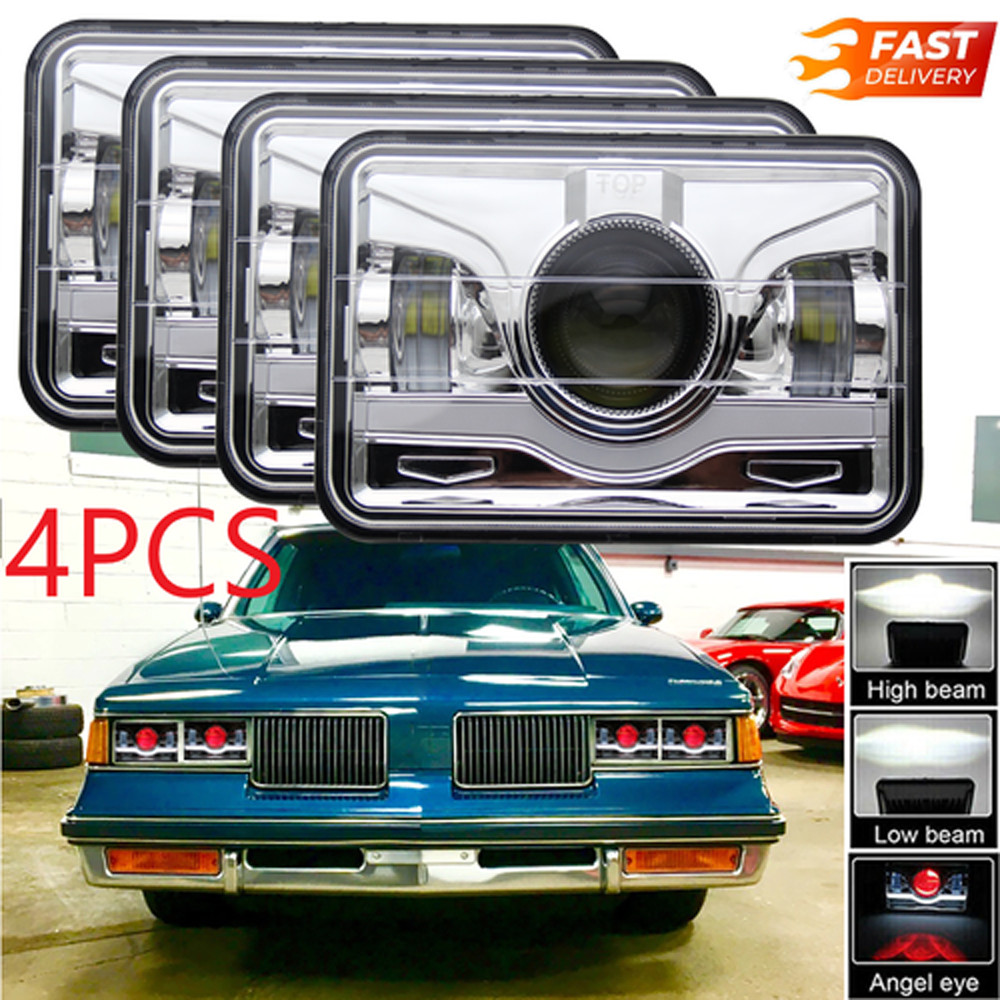 4PCS For Oldsmobile Cutlass Supreme 1976-1988 4x6