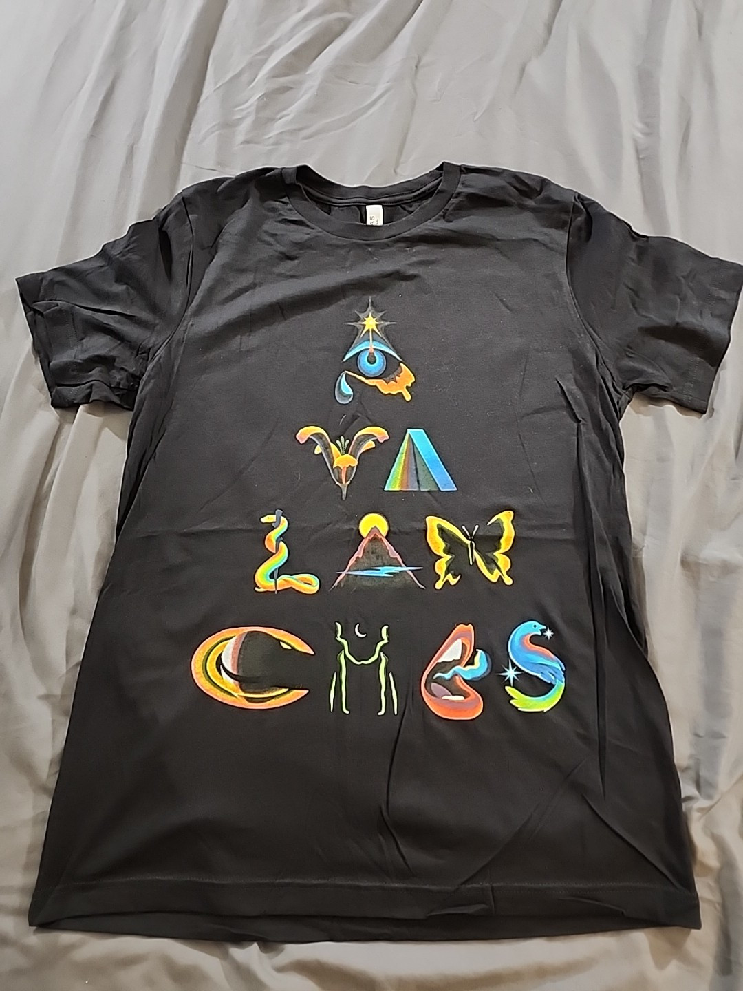 The Avalanches Band Pyramid Concert Tour Black T Shirt Size Lg New