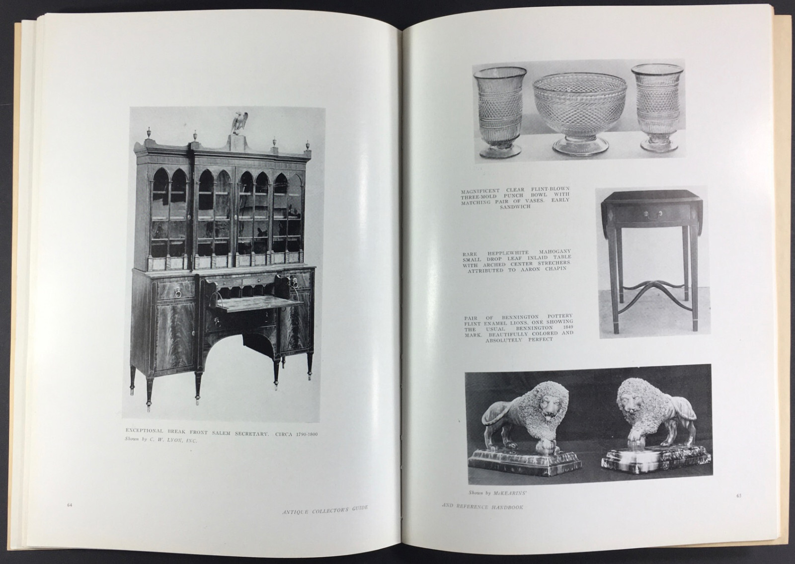 1939 American Antique Collector’s Guide + Reference Handbook & 12th Antique Show