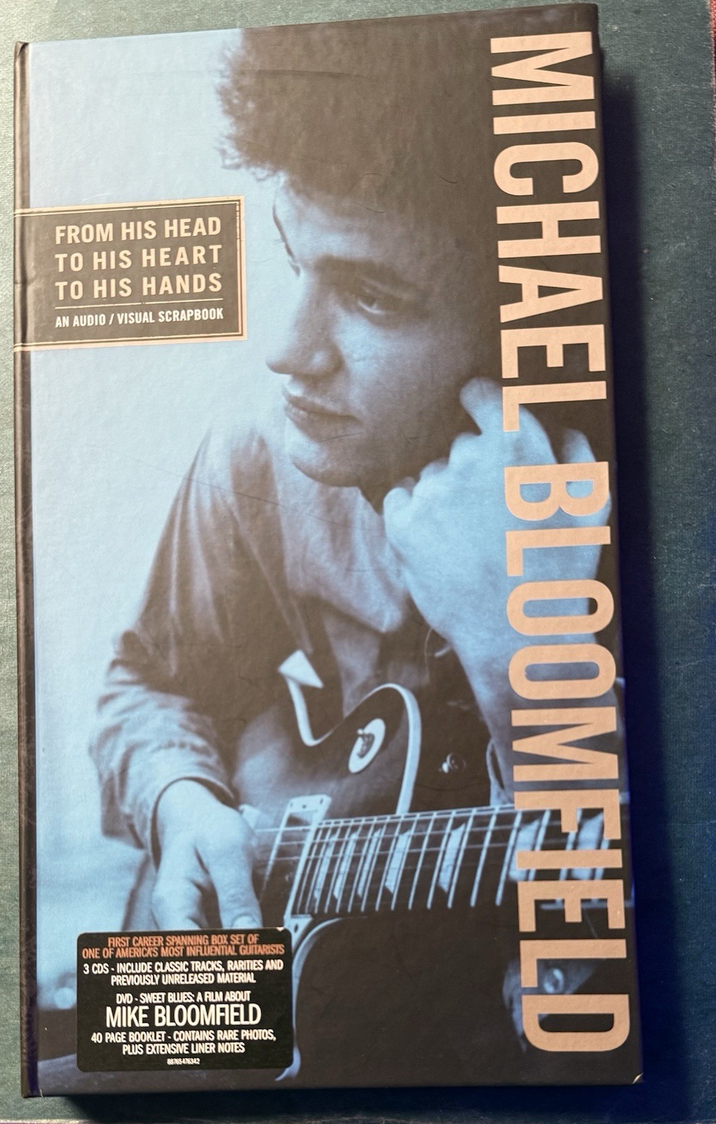 MIKE BLOOMFIELD -from His Head To His Heart To His Hands CD Box Set MIKE BLOOMFIELD -from His Head To His Heart To His Hands CD Box Set