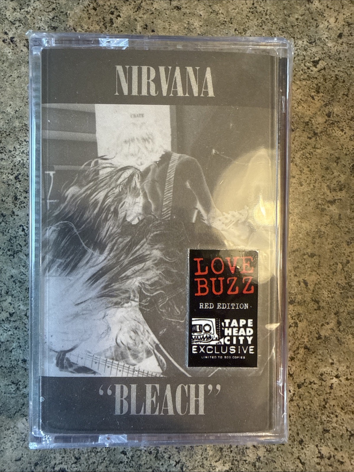 Nirvana Bleach Love Buzz Red And Blew Edition Cassette Tapes Nirvana Bleach Love Buzz Red And Blew Edition Cassette Tapes