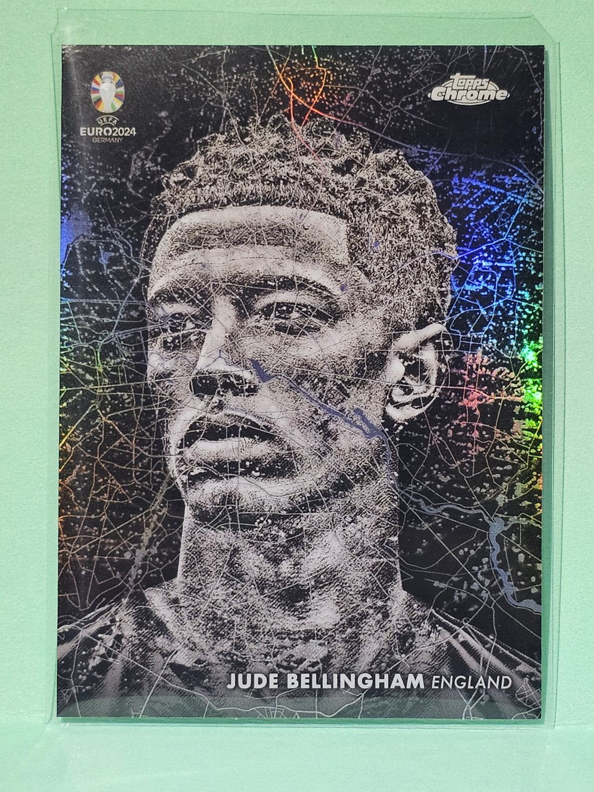 2024 Topps Chrome Uefa Euro - Berlin at Night Jude Bellingham #BN-10