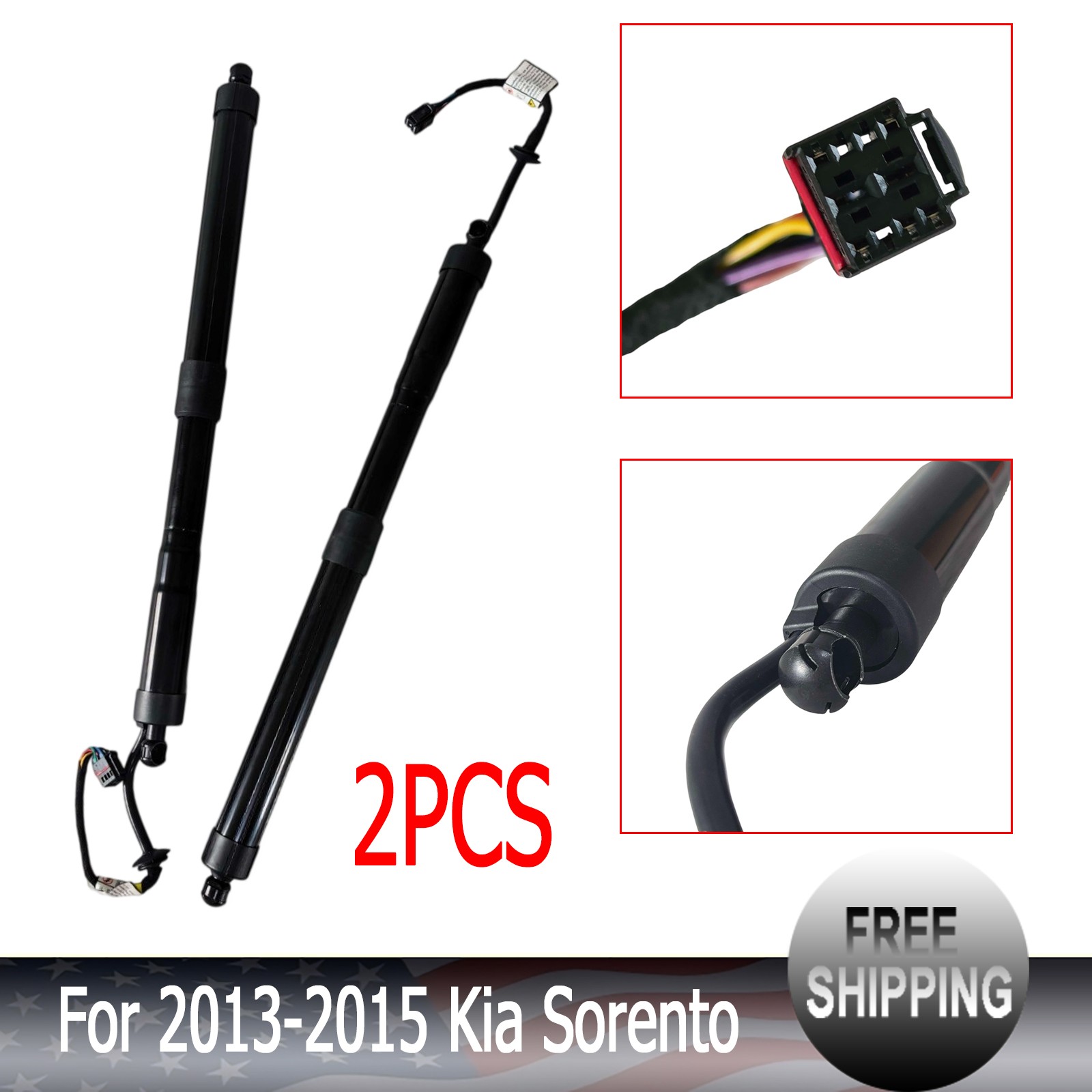 NEW 2×Electric Power Liftgate Strut For 2013 2014 2015 Kia Sorento 81770-1U500