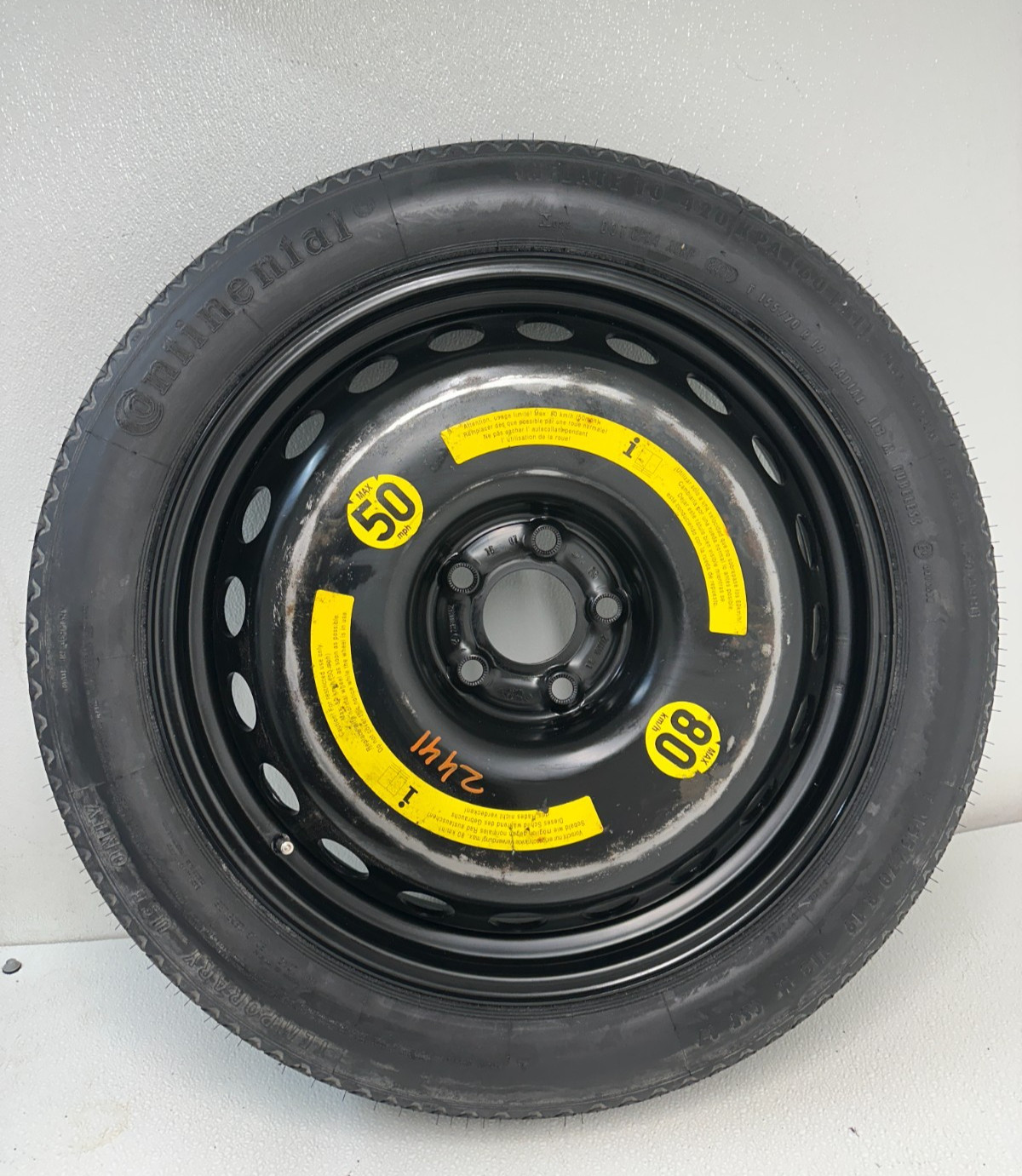 07-13 MERCEDES S550 S600 S400 W221 Rim Wheel Spare Tire Rim 5-112Mm Et43 19X4.5J