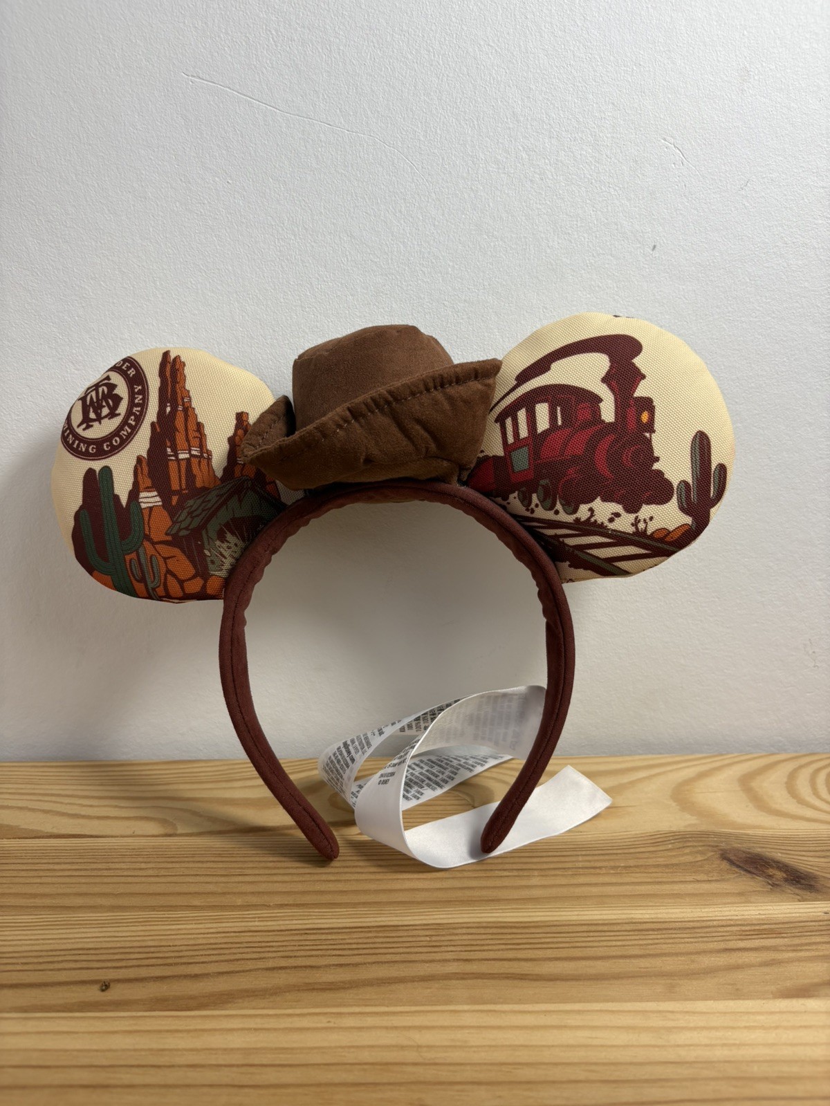 Disneyland Paris Big Thunder Mountain Headband Mickey Ears