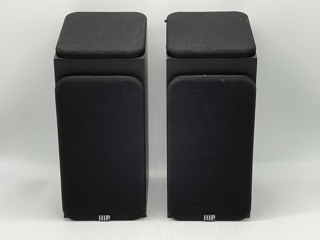 Monoprice Premium Immersive Satellite Speakers - Pair, 3 Inch Woofer