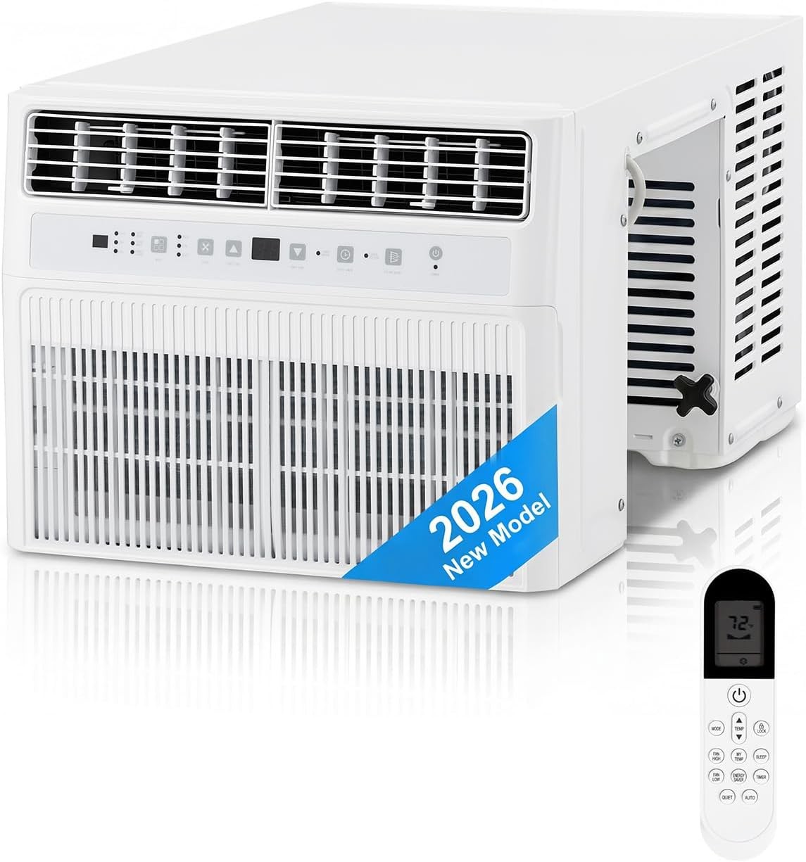 AECOJOY U-Shaped Window Air Conditioner, 8100 BTU SACC, Cools up to 350 Sq. Ft.