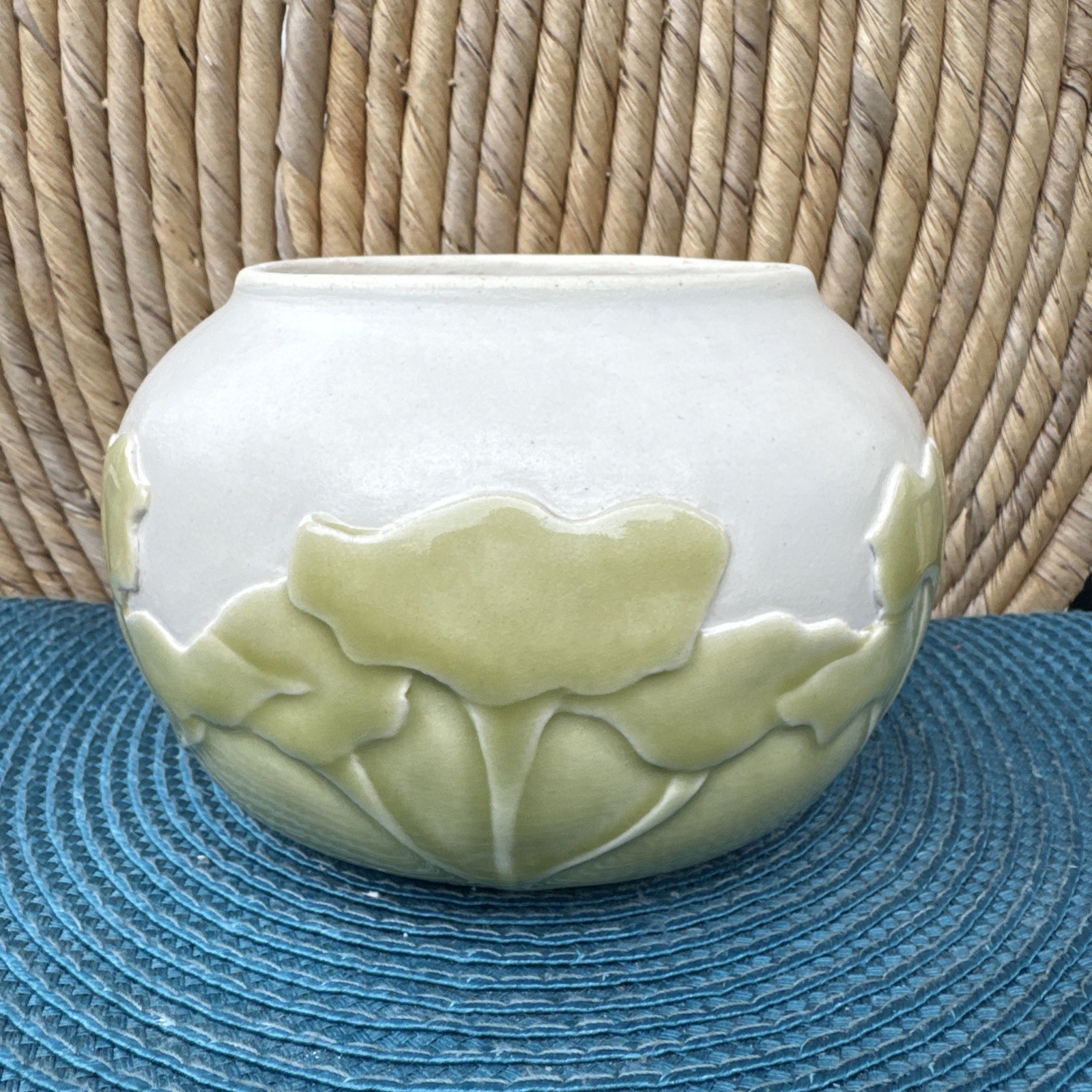 VTG Pysht Pottery Ceramic Vase Lindsey Kirkpatrick Washington Studio Art Pottery