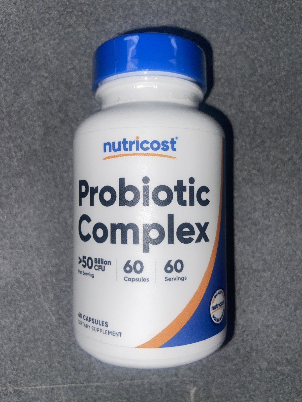 Nutricost Probiotic Complex - 50 Billion CFU, 60 Capsules Nutricost Probiotic Complex - 50 Billion CFU, 60 Capsules