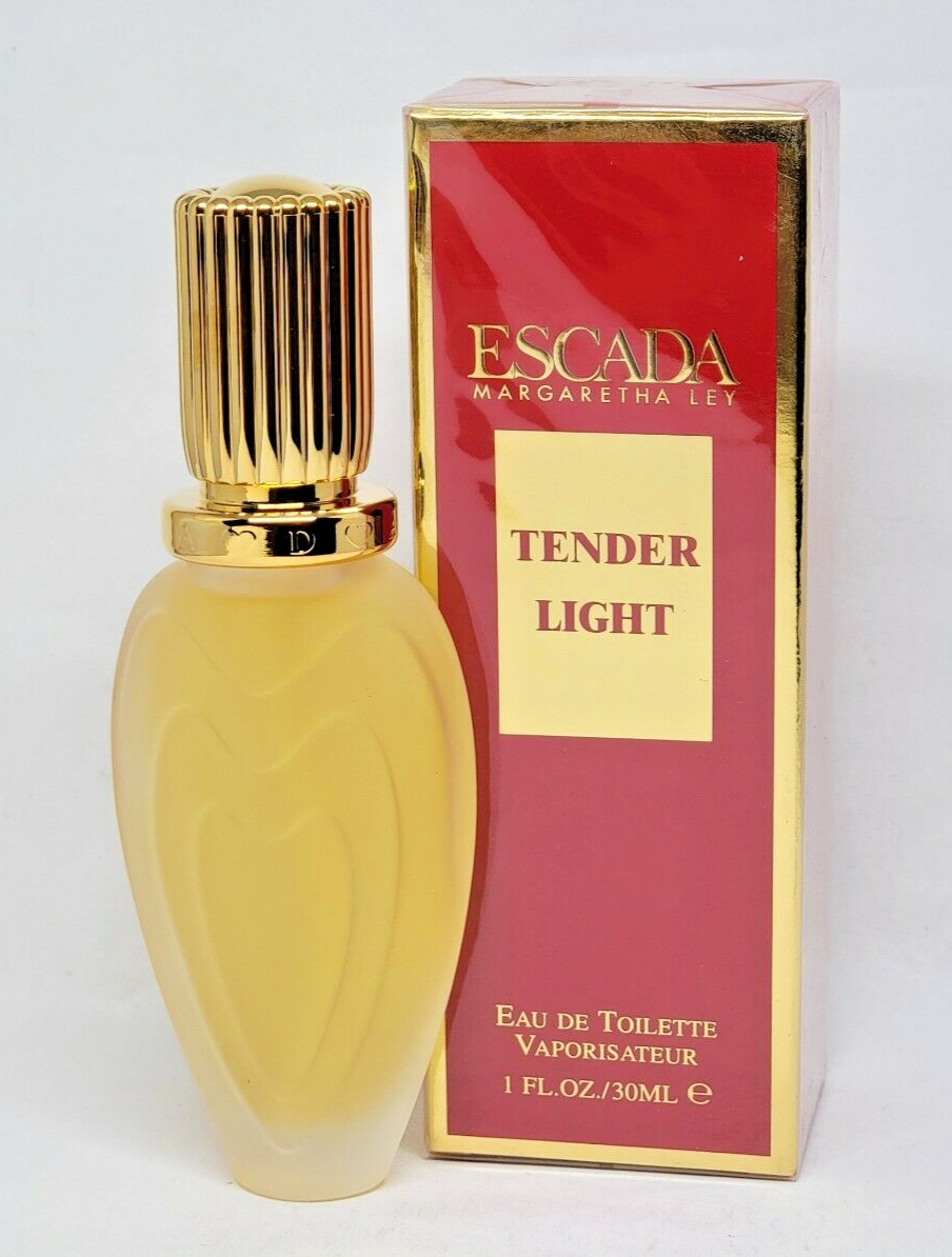 RARE Escada Margaretha Ley Tender Light Eau De Toilette 1 Oz / 30 ml SEALED