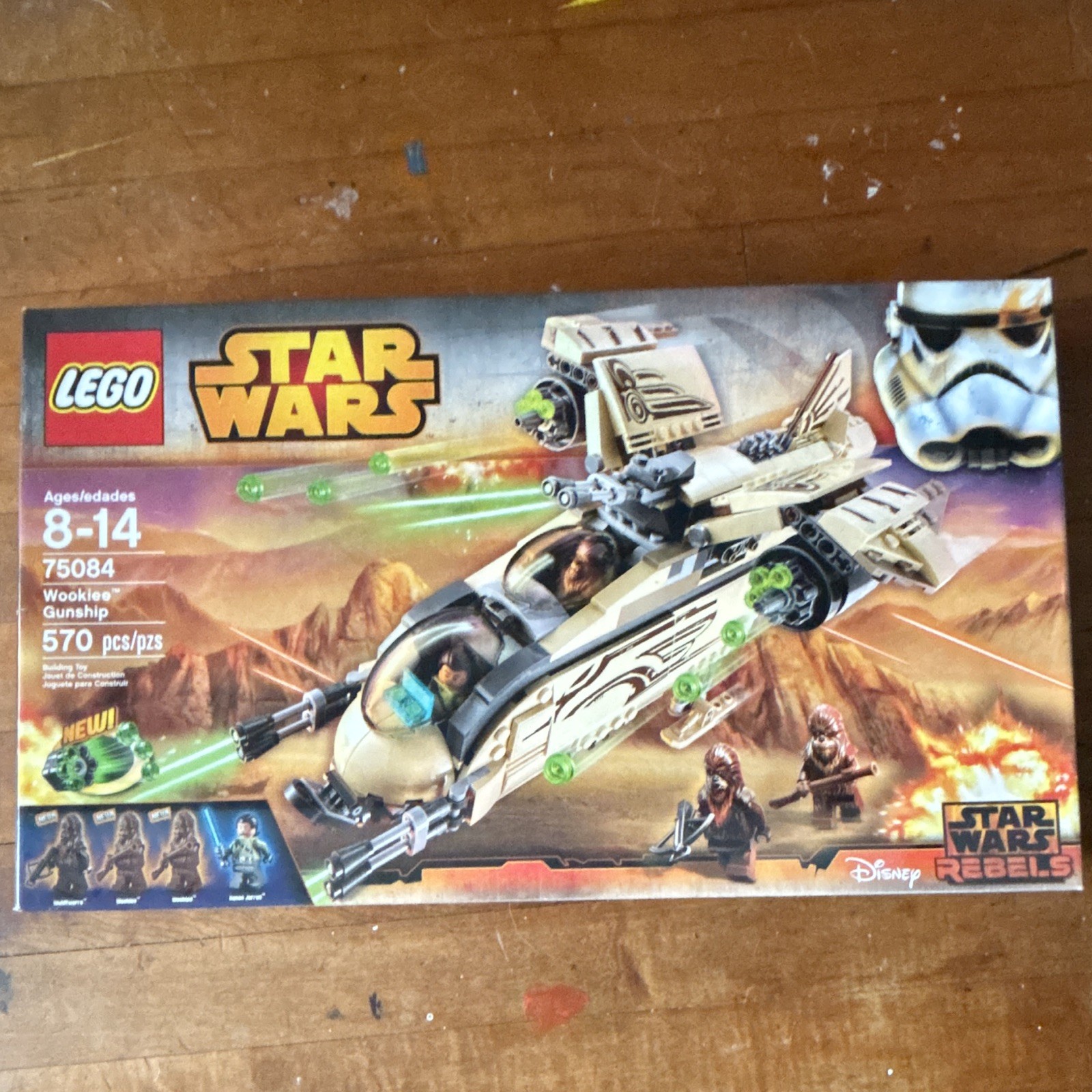 LEGO Star Wars Rebels Wookiee Gunship 75084 570 pcs Ages 8-14