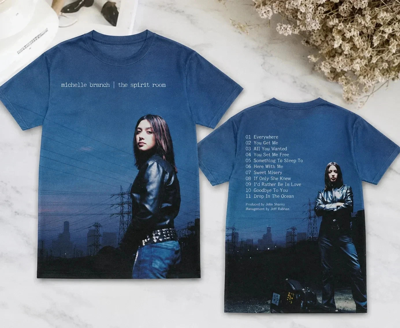 For Fan Michelle Branch album the spirit room 3D T-shirt All Size BA636