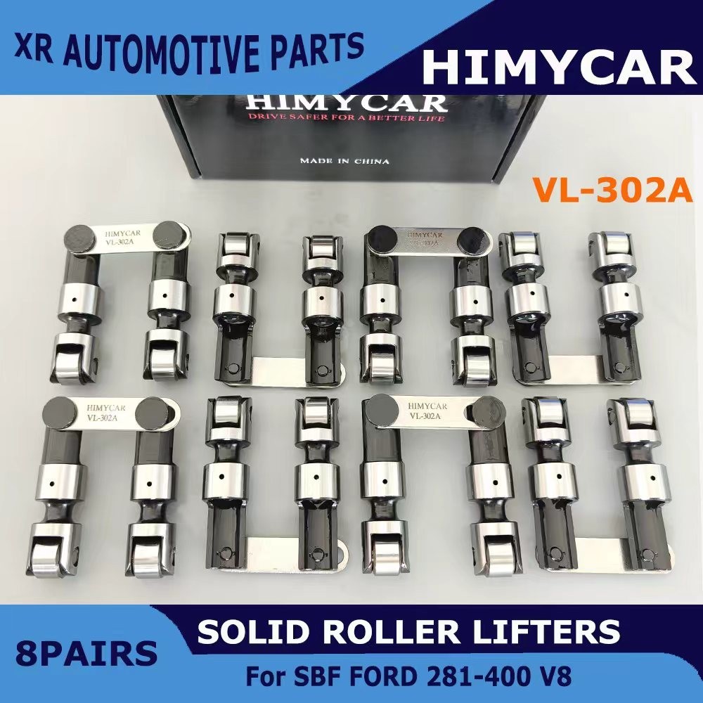RACING RETROFIT SOLID/MECHANICAL ROLLER LIFTERS FOR SBF FORD 281-400 V8 LINK BAR