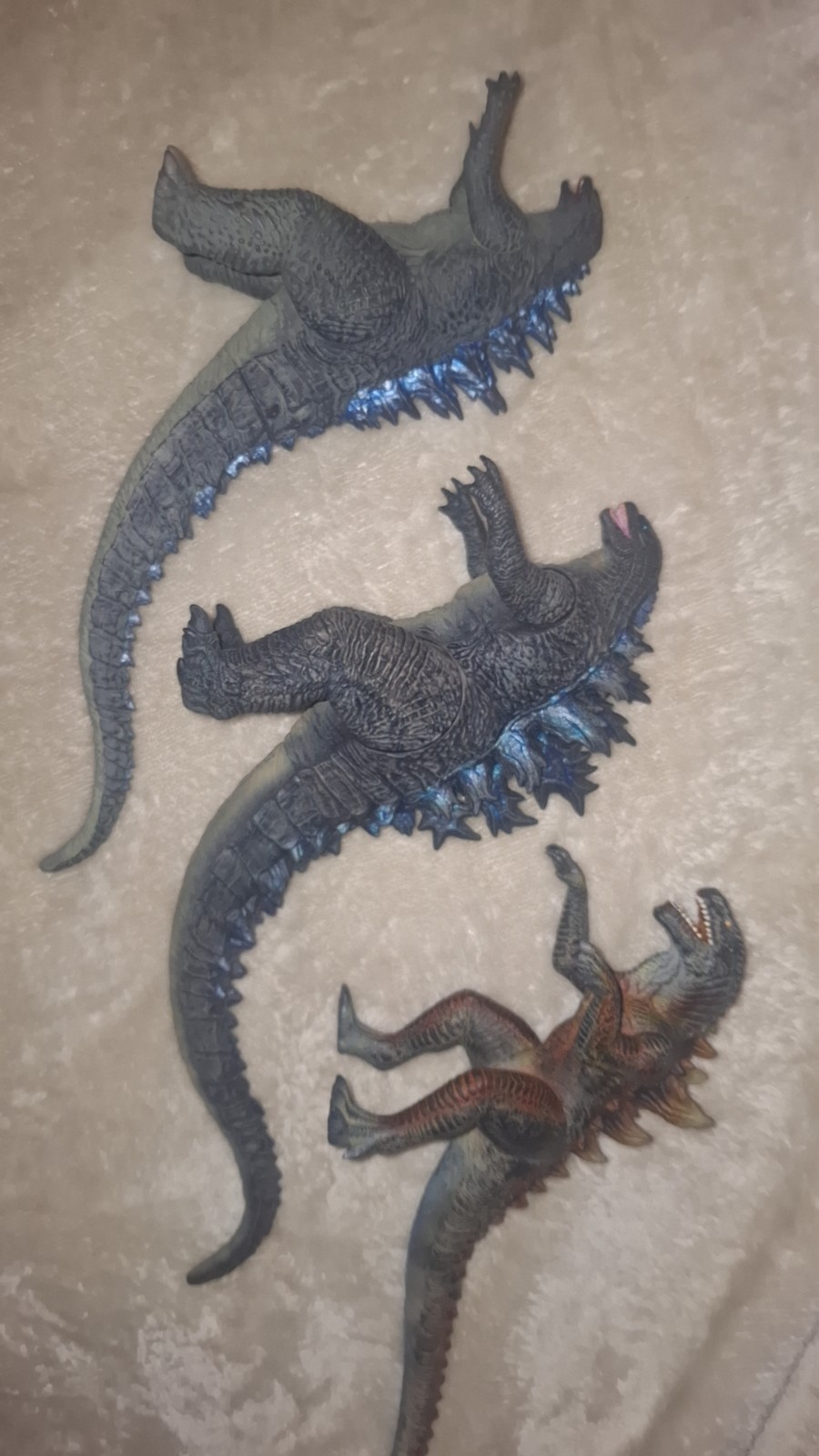 Lot Of Repainted Movie Monster Series Godzilla 1998 Burning Zilla 2019 Kotm 2014 Lot Of Repainted Movie Monster Series Godzilla 1998 Burning Zilla 2019 Kotm 2014