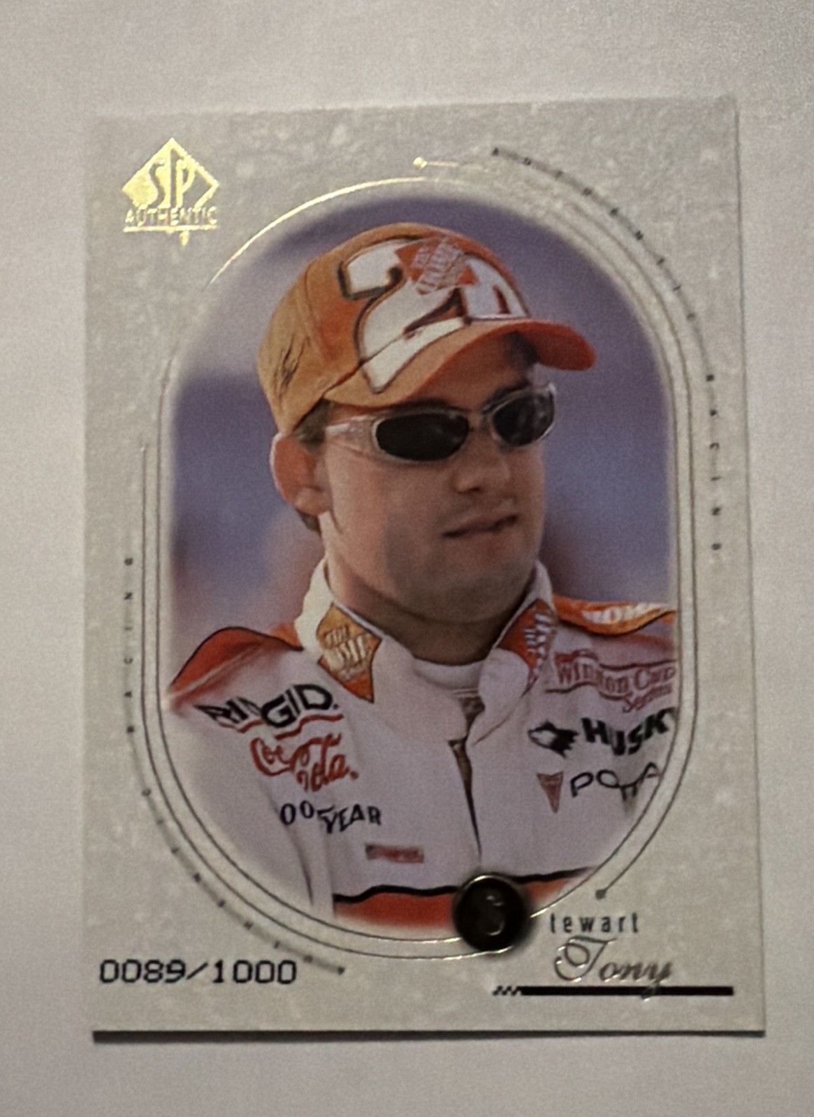 1999 SP Authentic - Tony Stewart #81 89/1000 1999 SP Authentic - Tony Stewart #81 89/1000