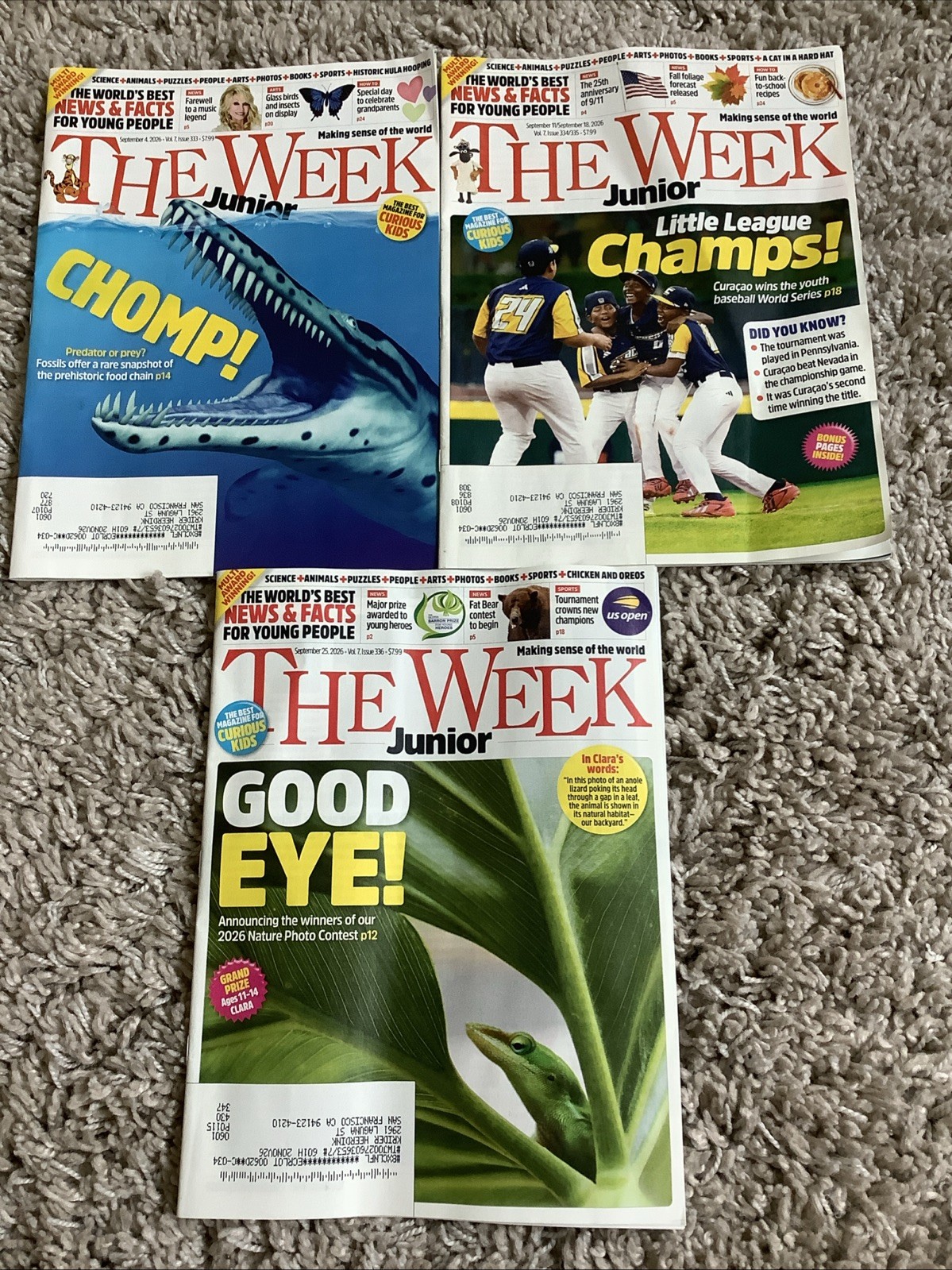 The Week Junior Monthly Bundle: September 2026