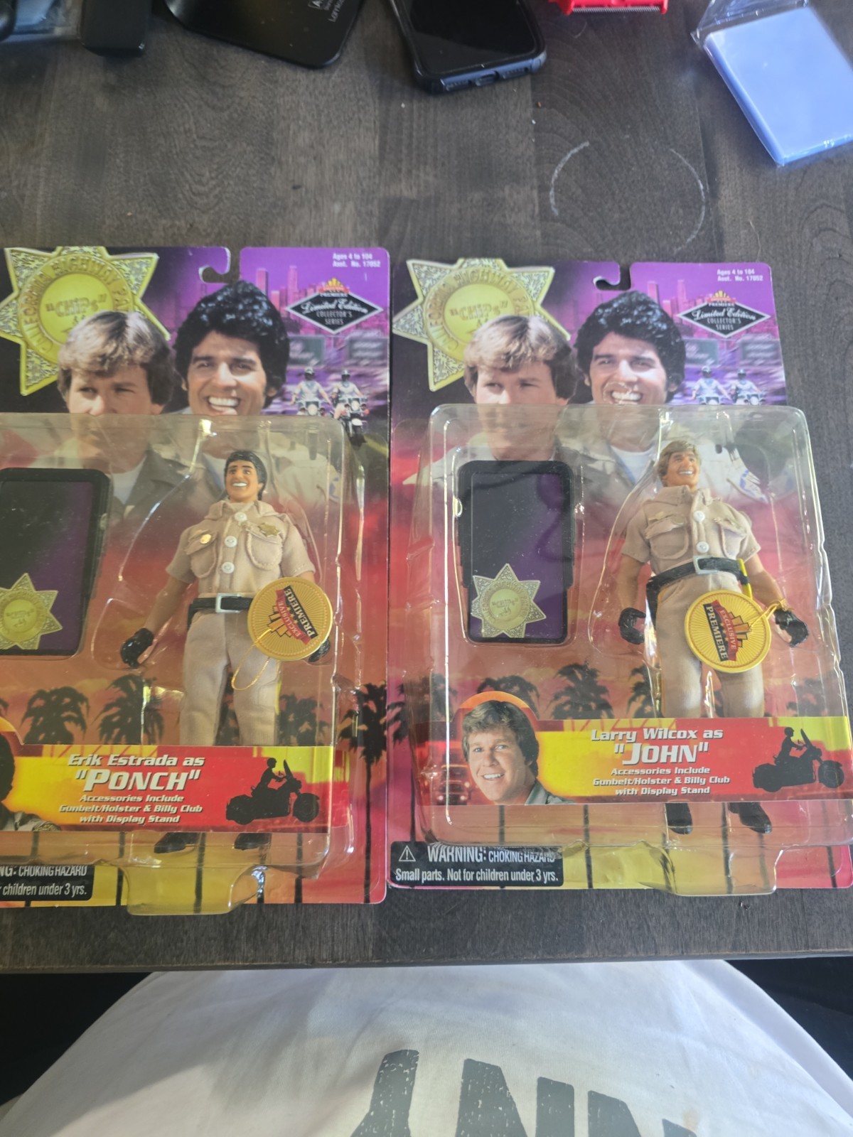 Vintage 1998 CHIPs TV Show PONCH & JOHN Figures Factory Sealed Brand New Vintage 1998 CHIPs TV Show PONCH & JOHN Figures Factory Sealed Brand New