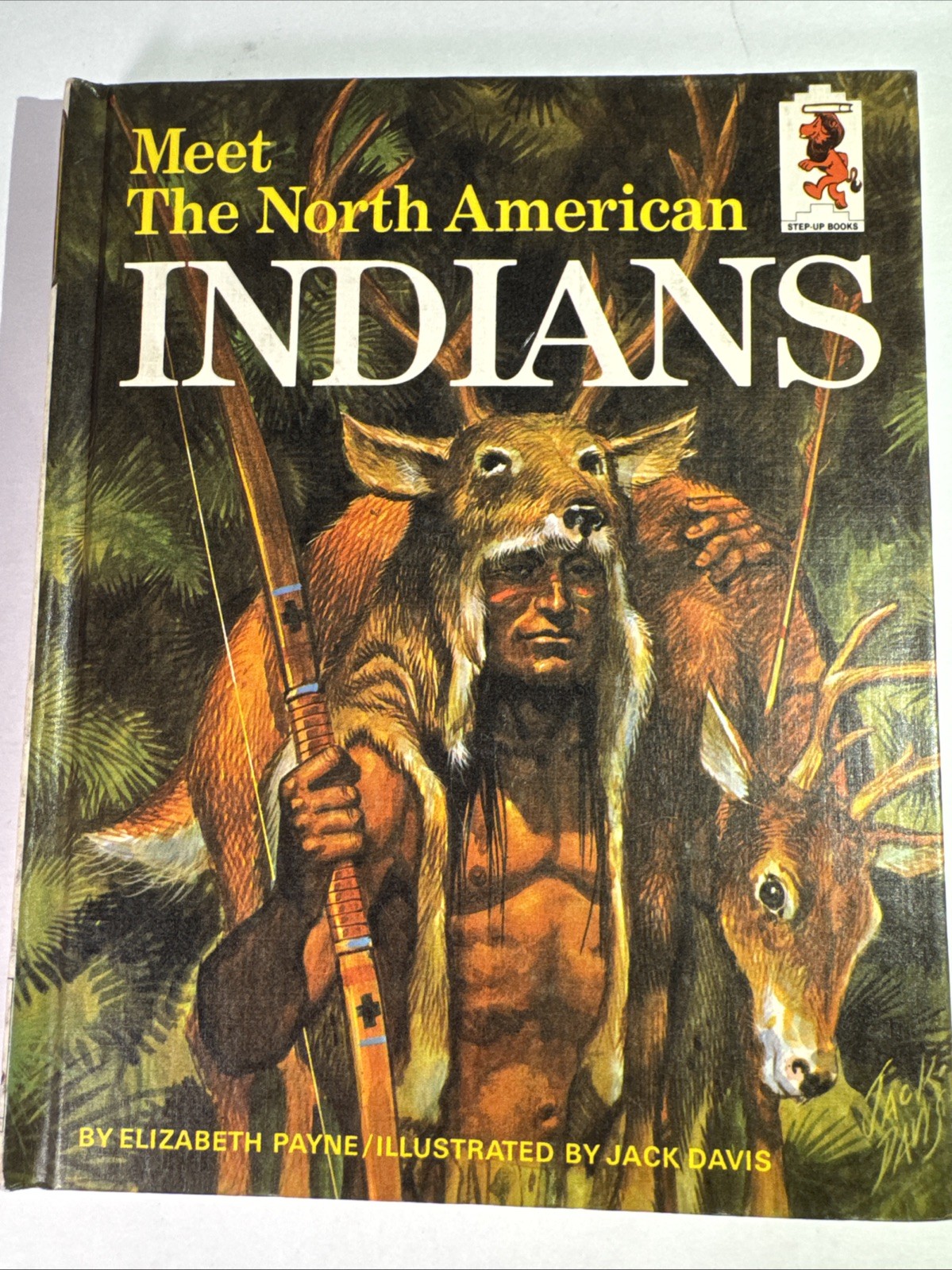 Vintage 1965 Childrens Book ‘Meet The North American Indians’ By Elizabeth Payne