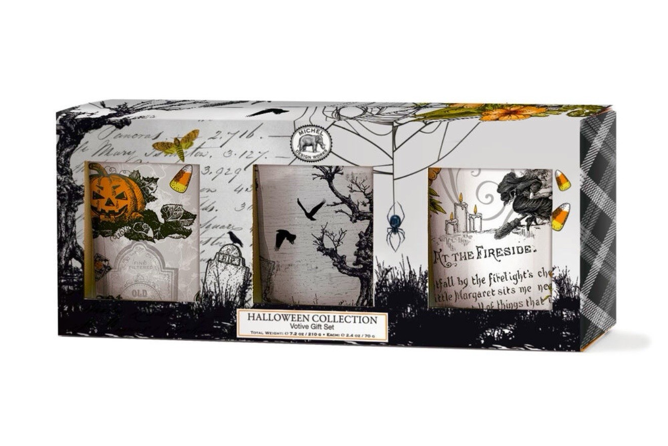 Michel Design Works Halloween Votives. New 3 Pack