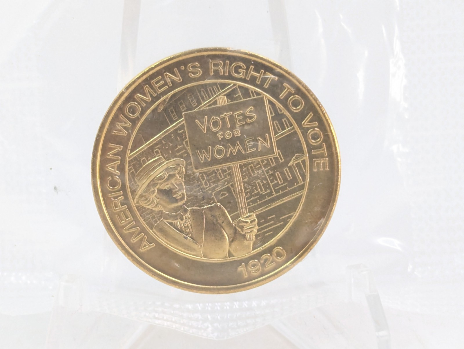 1999 Sunoco Millennium Coin Series Token Women\'s Right To Vote 1920 #8 New