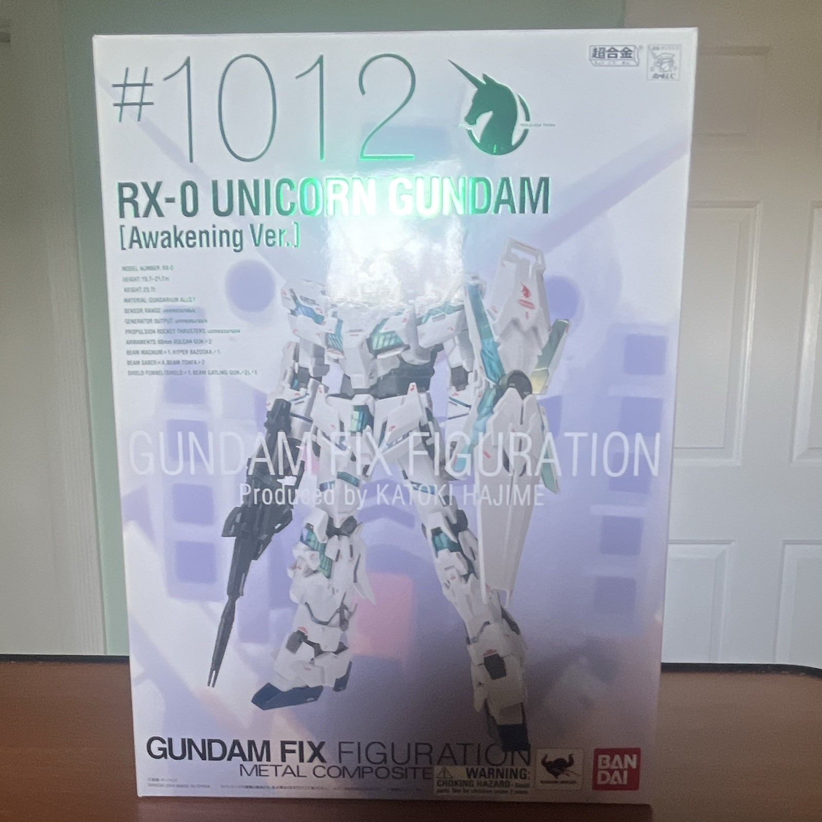 #1012 RX-0 Unicorn Gundam Awakening Ver Metal Composite