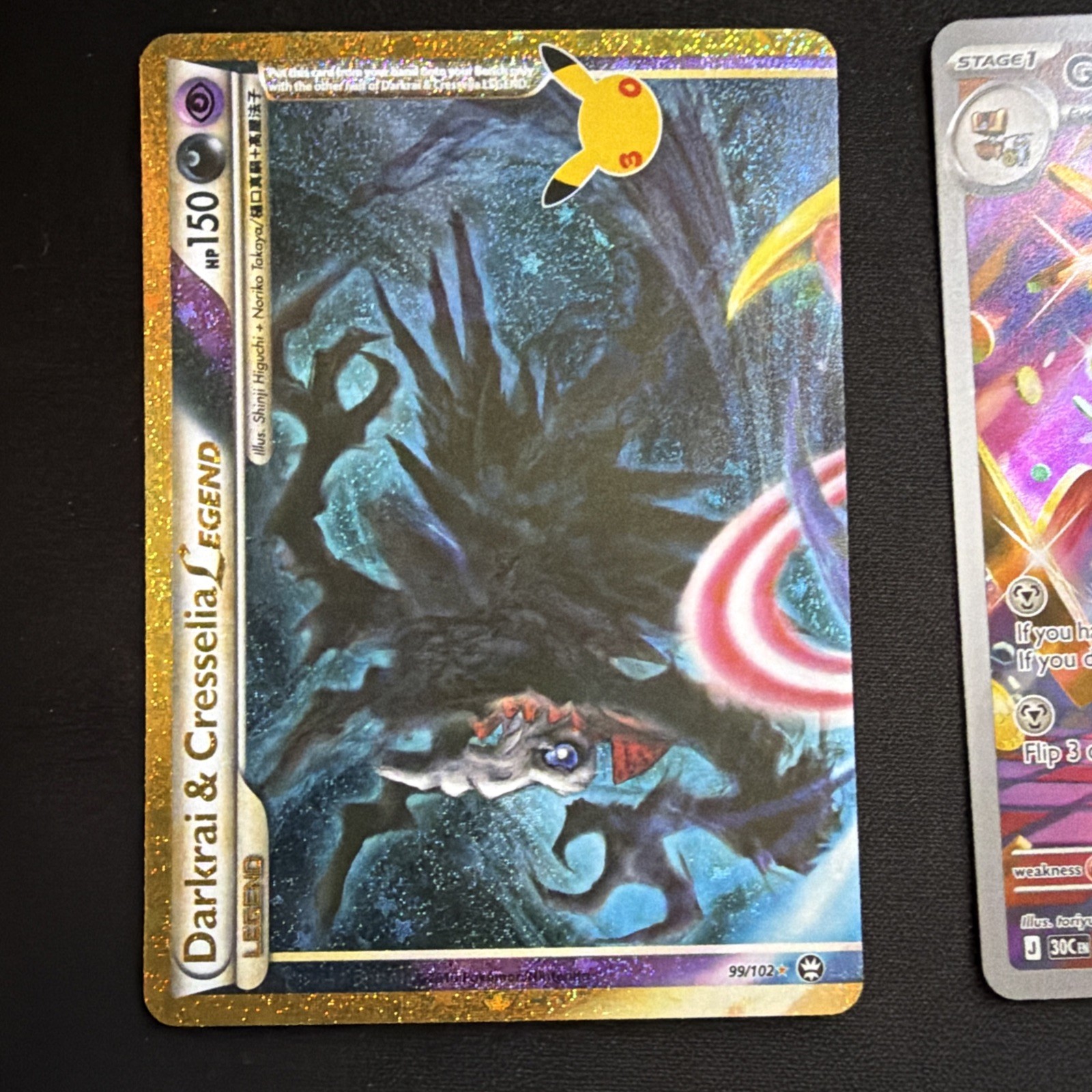 Darkrai & Cresselia Legend (Top) - Gholdengo IR and Jirachi ex - all three Darkrai & Cresselia Legend (Top) - Gholdengo IR and Jirachi ex - all three