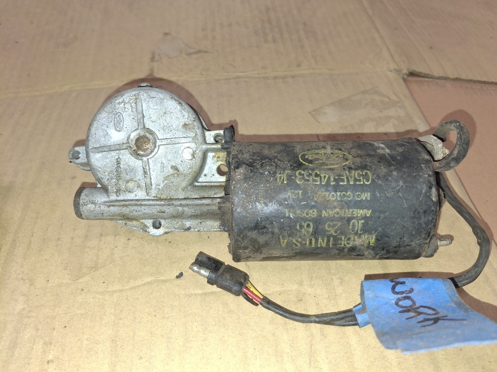 1966 1967 Lincoln Continental Window Motor Transmission gear 3 wire thunderbird 1966 1967 Lincoln Continental Window Motor Transmission gear 3 wire thunderbird