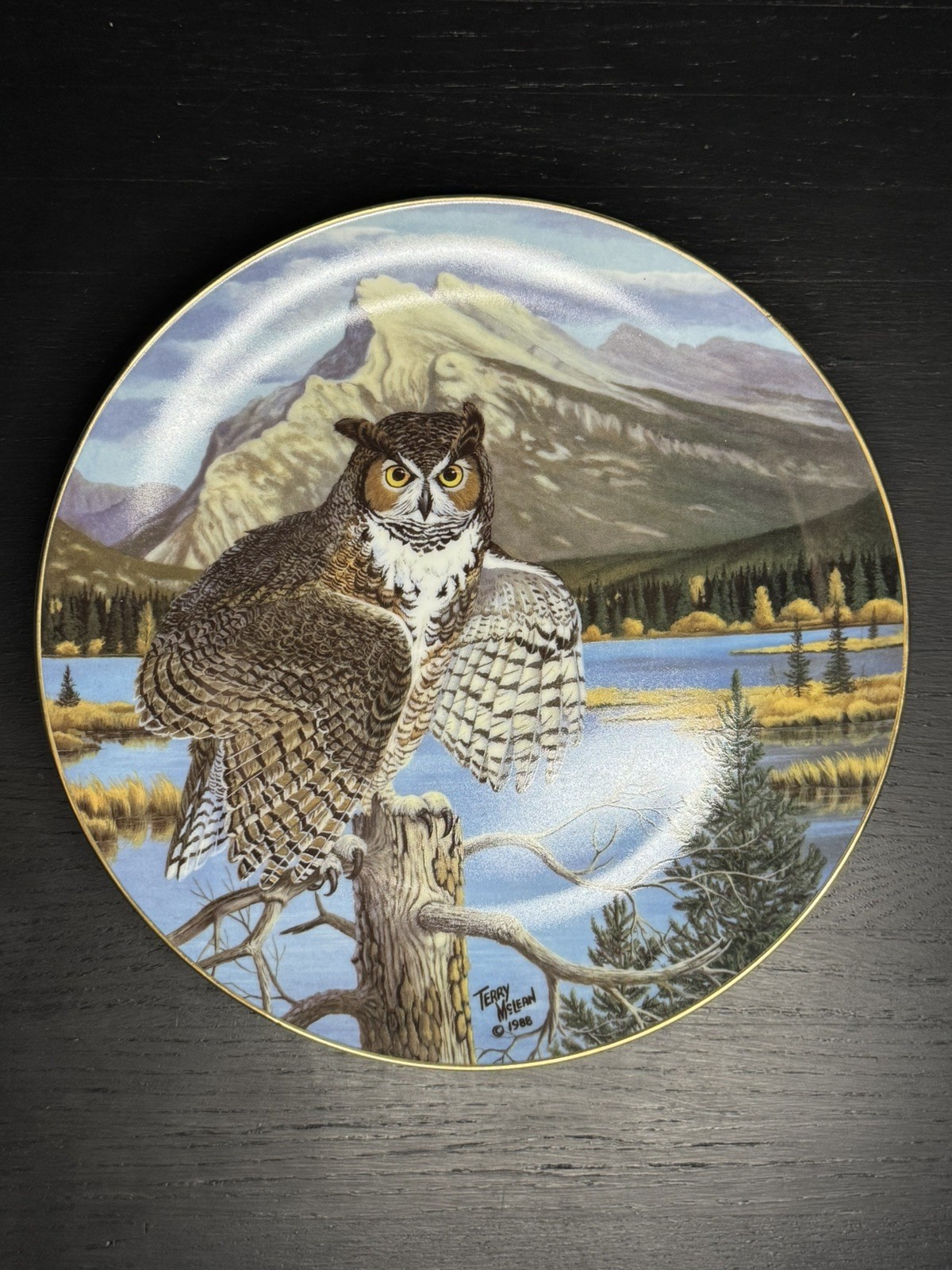 Vintage, 1988, Tiger of the Sky, Terry McLean, #1025, Alberta\'s Provincial Bird. Vintage, 1988, Tiger of the Sky, Terry McLean, #1025, Alberta\'s Provincial Bird.