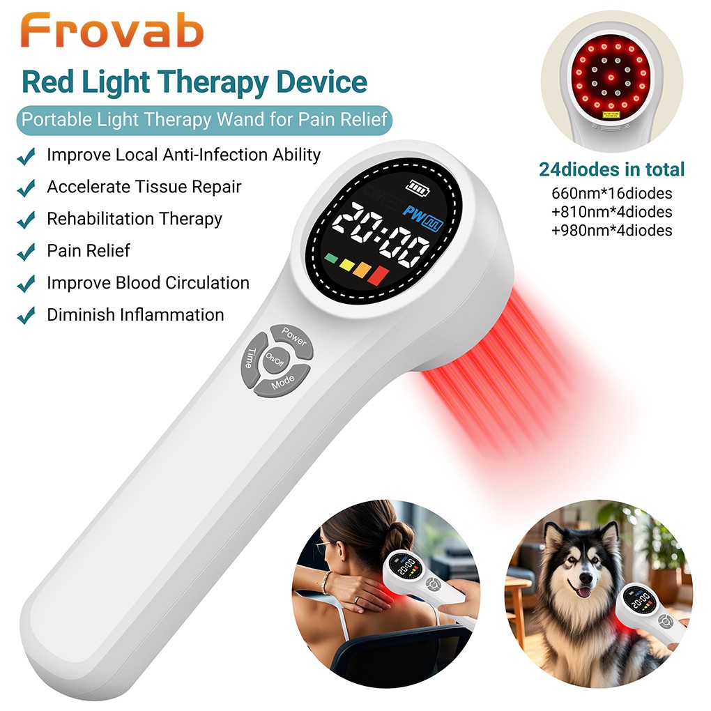 1760mW Class 3b/4 Cold Laser Therapy for Pain Relief Low Level Treatment Device