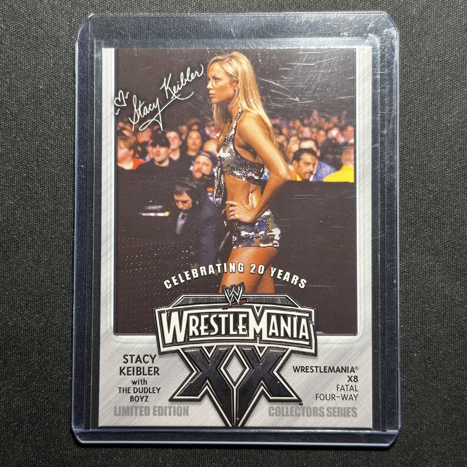 RARE 2003 Fleer WWE Wrestlemania XX PPV Promo - Set #2 - Divas - STACY KEIBLER