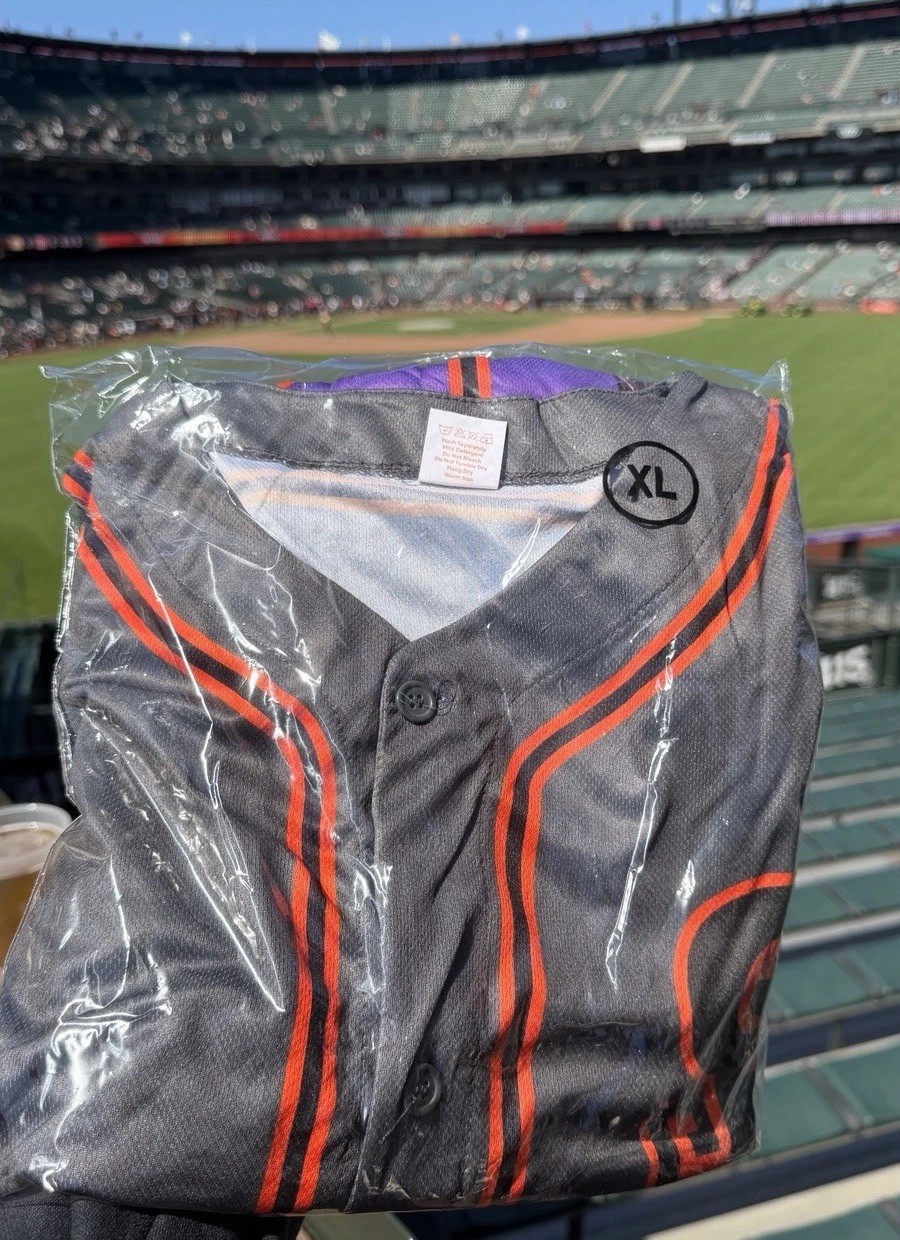 *SZ XL* SGA San Francisco SF Giants 9/12/26 Willy Adames Gigantes Jersey