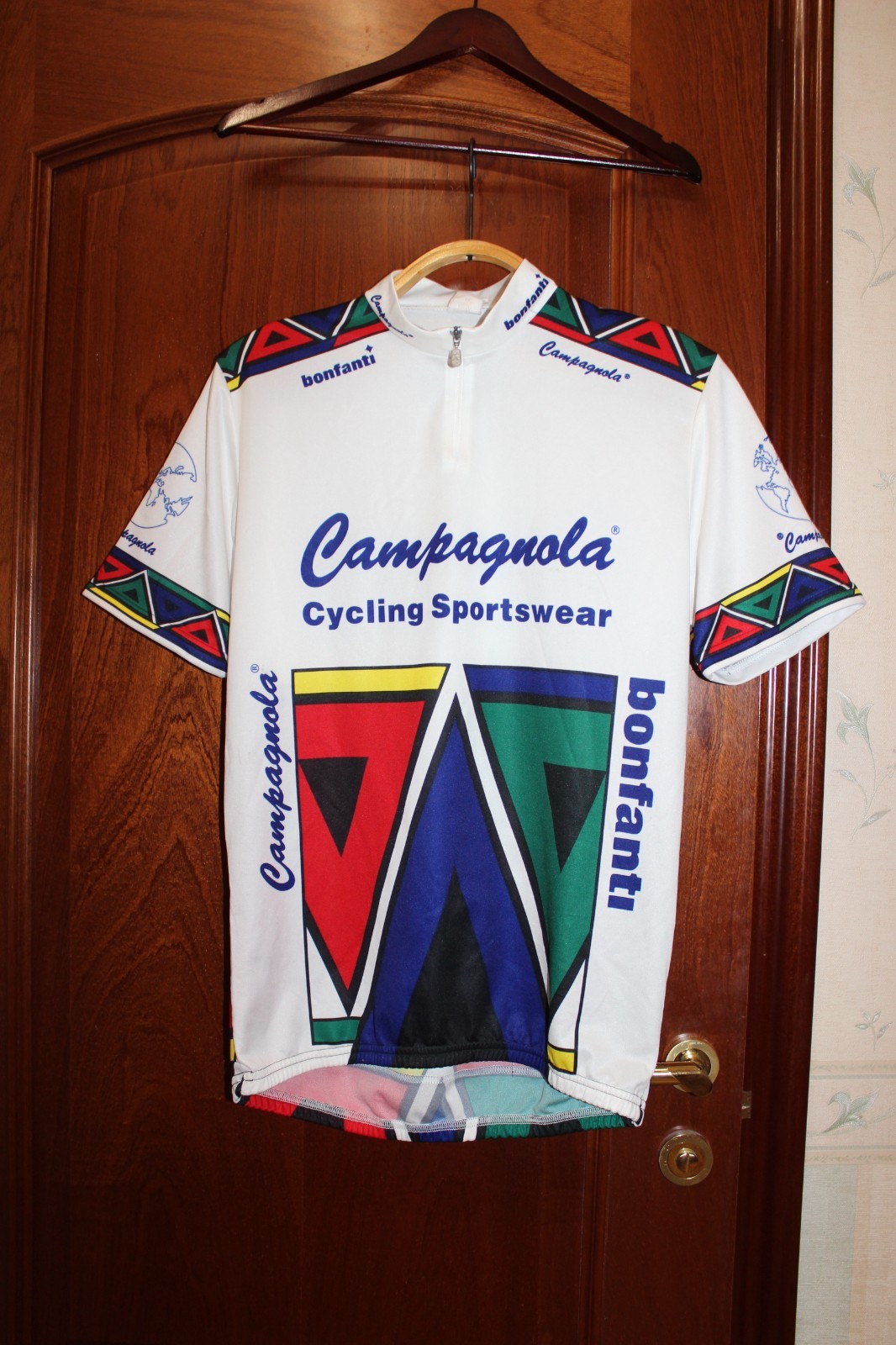 Vintage Bonfanti Campagnola Team cycling jersey jersey shirt- size 7
