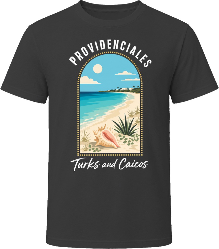 Providenciales Turks and Caicos Grace Bay Beach Vacation Souvenir T-Shirt