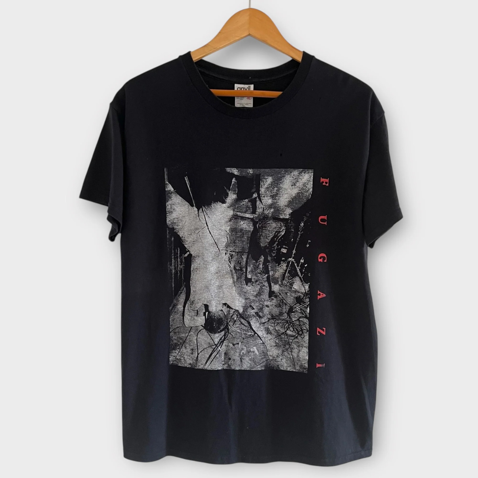 2000\'s Fugazi Vintage Tour Band Punk Tee Shirt 00s