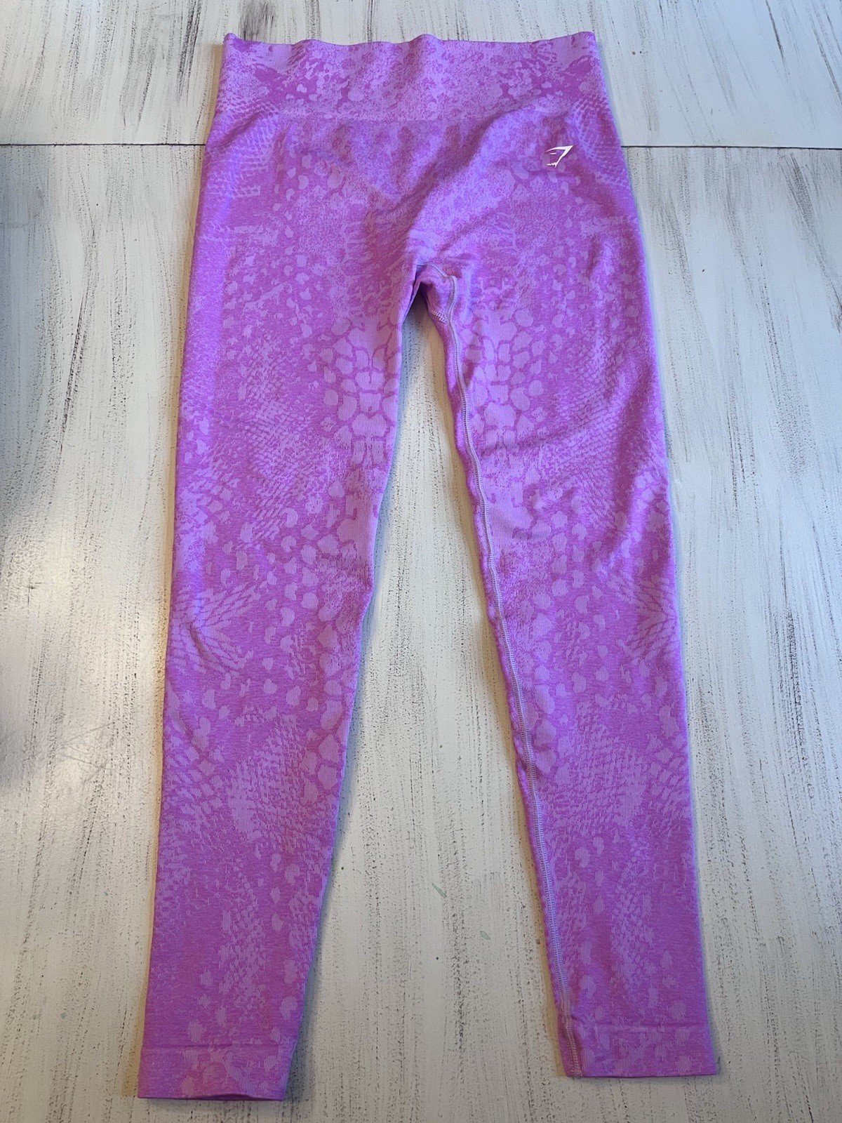 Gymshark Adapt Animal Whitney Leggings Pink Women XL Scrunch Detail Exercise Gymshark Adapt Animal Whitney Leggings Pink Women XL Scrunch Detail Exercise