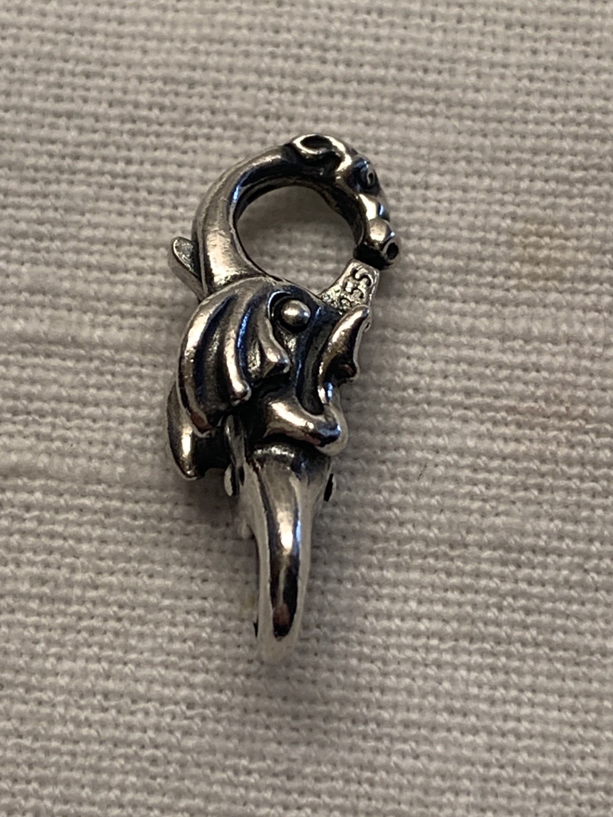 Trollbeads Sterling Silver Dragon Lobster Clasp 925 LAA ~ EUC Collectible Trollbeads Sterling Silver Dragon Lobster Clasp 925 LAA ~ EUC Collectible