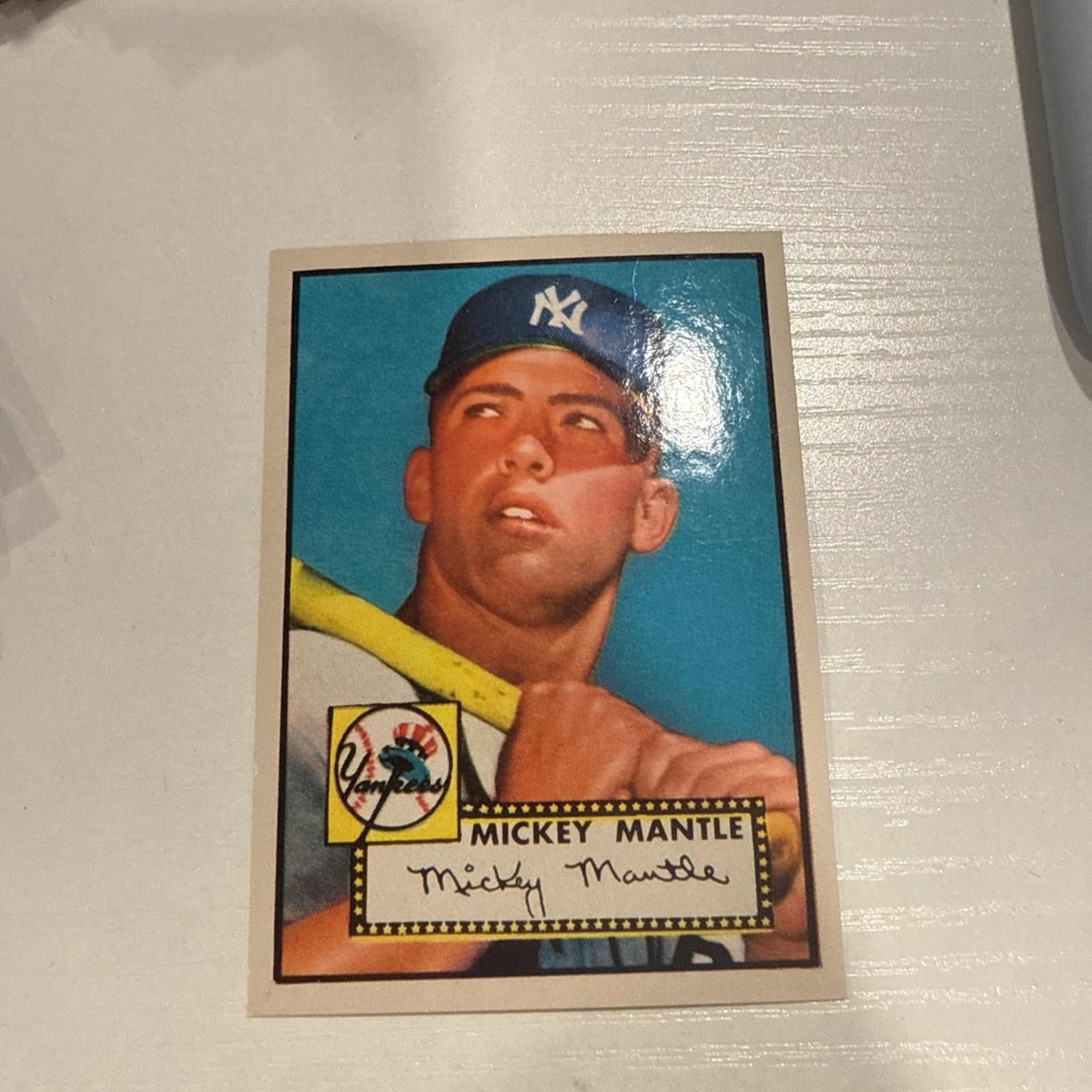 Mickey Mantle Commemorative Reprints #311 Mickey Mantle #2 1952 Topps