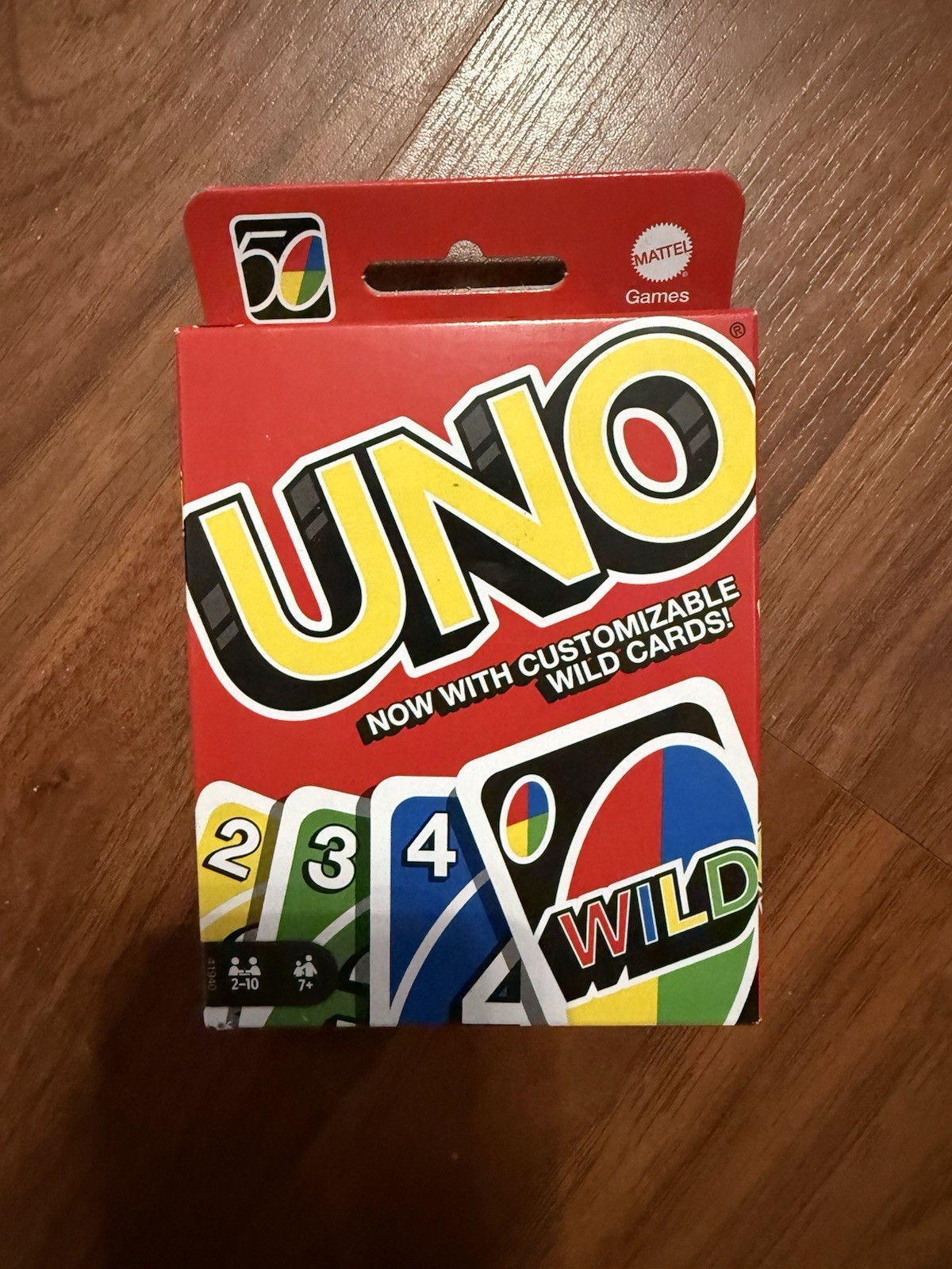 Mattel Games UNO Color & Number Matching Card Game for 2-10 Players, 2019 Mattel