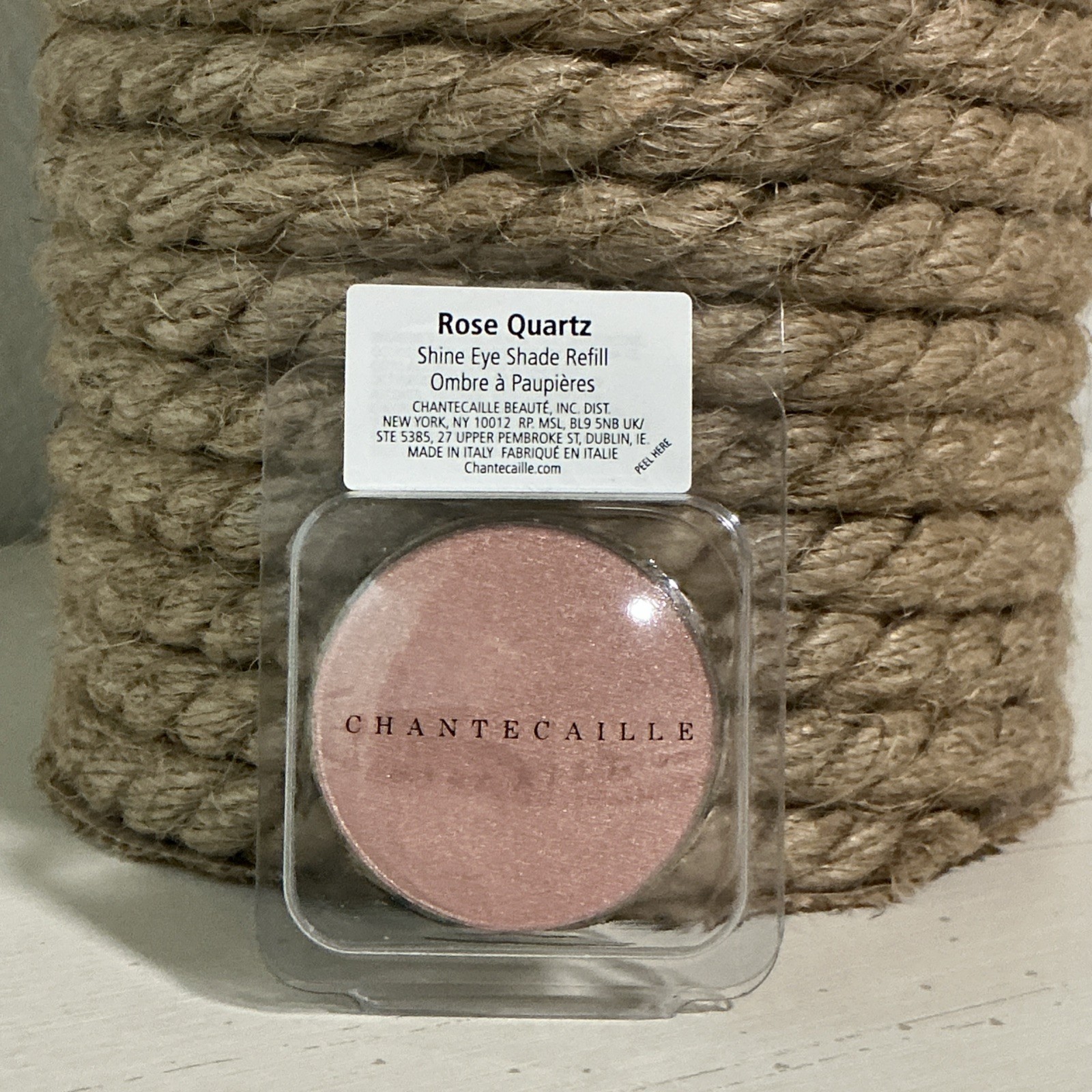 Chantecaille Shine Eye Shade REFILL - Rose Quartz -  0.08oz/2.5g - New Sealed