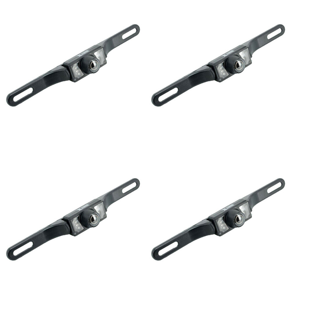 4x HD Wide Angle License Plate Rear View Waterproof Backup Camera Night Vision