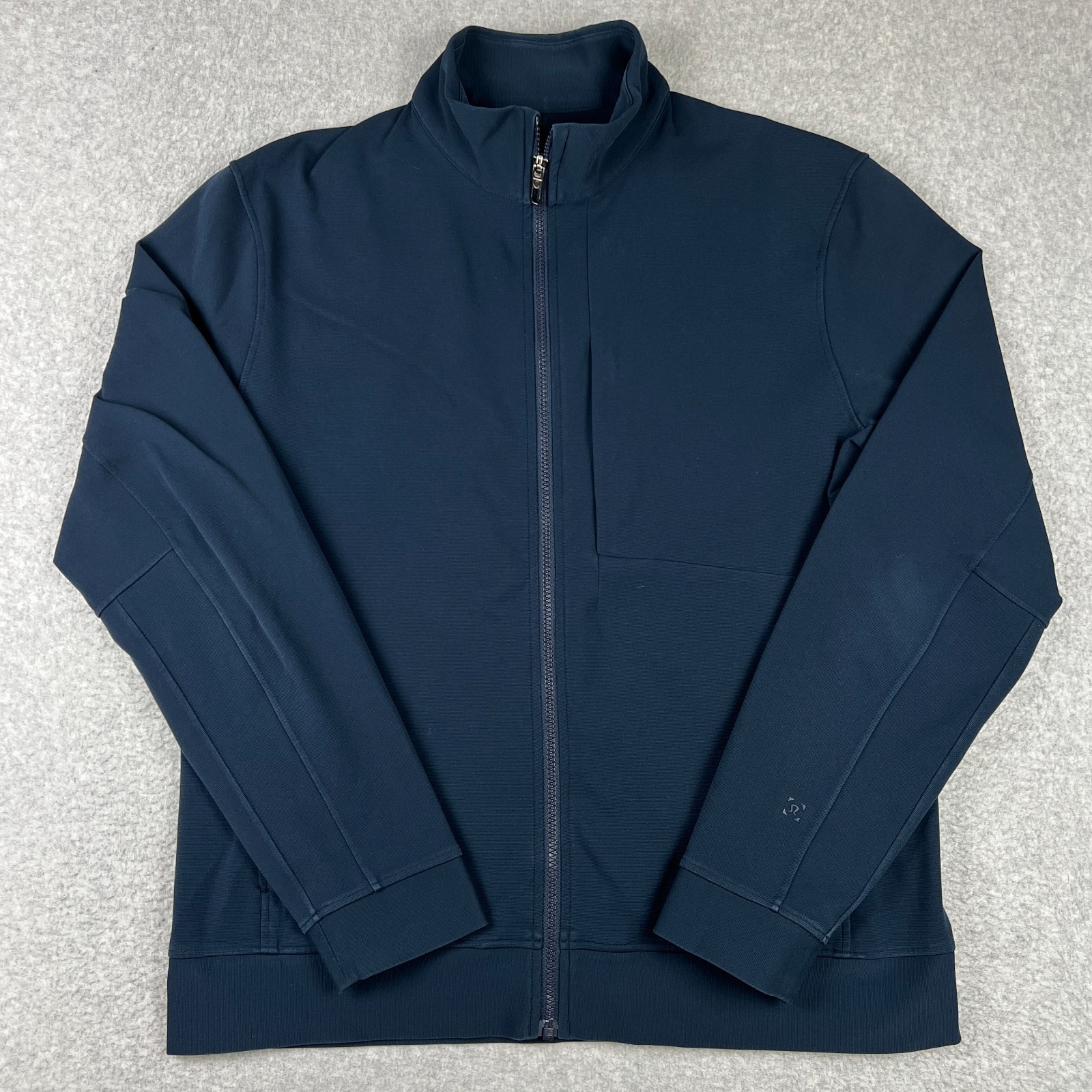 Lululemon Sojourn Jacket Warpstreme Stretch Full Zip XL Mens Blue M4616S Lululemon Sojourn Jacket Warpstreme Stretch Full Zip XL Mens Blue M4616S