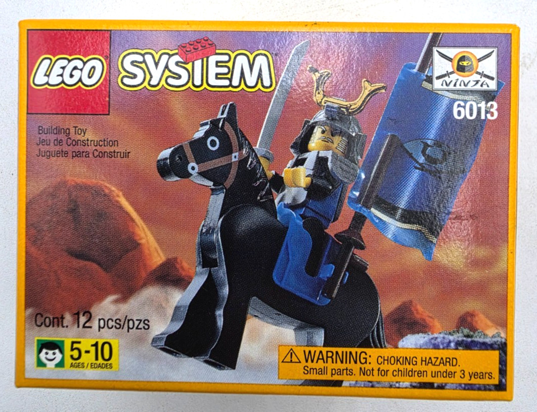 Vintage 1998 LEGO System: Samurai Swordsman 6013 Sealed New NIB Vintage 1998 LEGO System: Samurai Swordsman 6013 Sealed New NIB