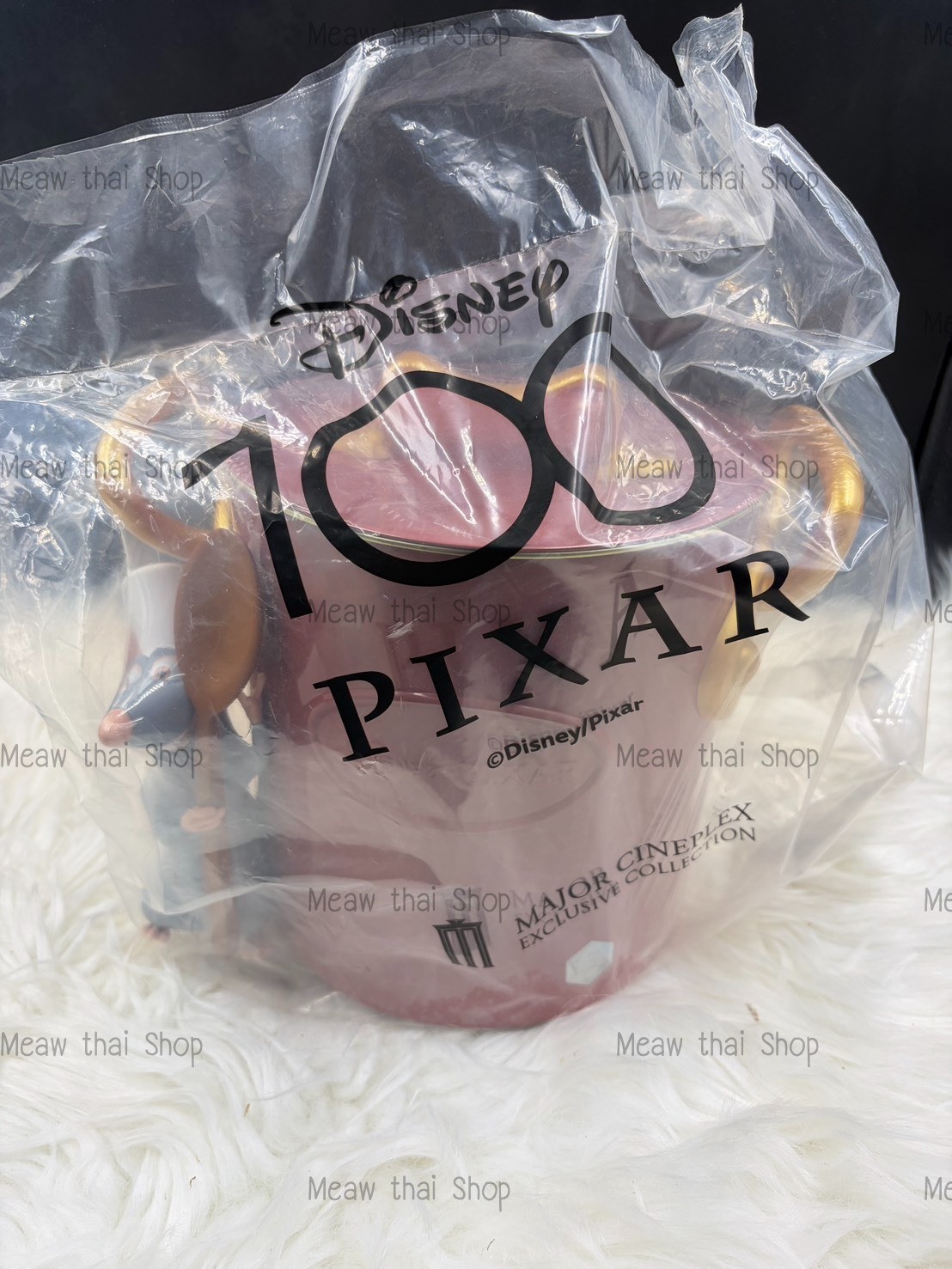 Major Cineplex Thailand Disney Pixar Remy Ratatouille Popcorn Bucket Collectible