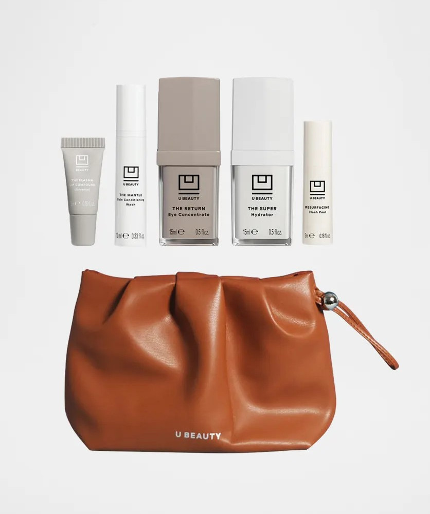 U Beauty The Weekender Edit, Skincare Travel Companion, MSRP: 198$