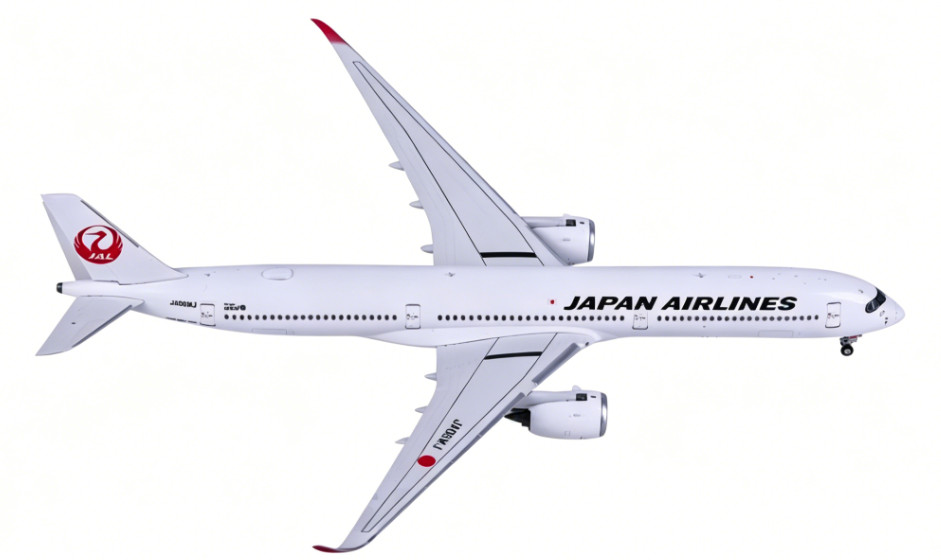 1:400 NGmodels Japan Airlines Airbus A350‑1000 JA06WJ Diecast Plane Model