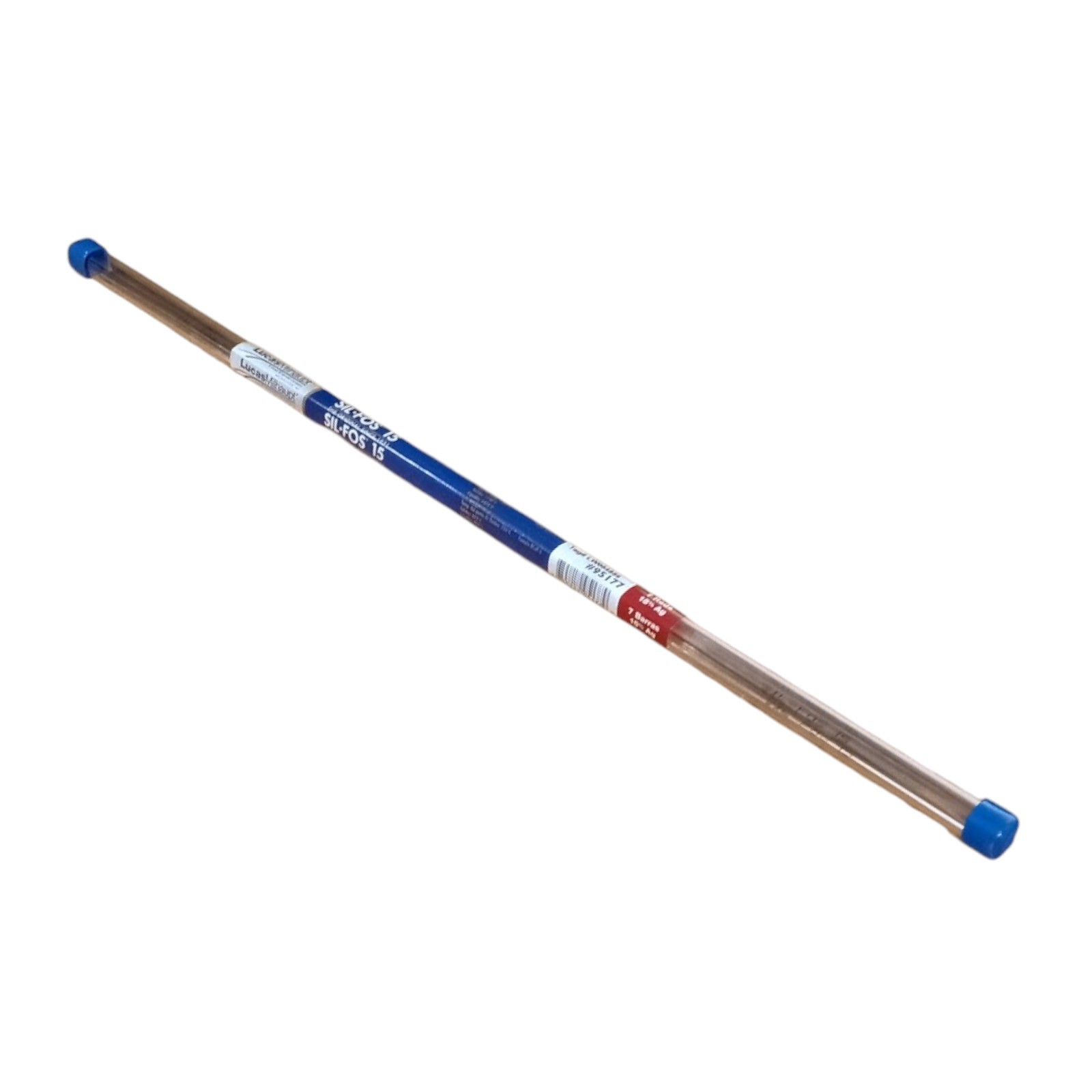 Lucas Milhaupt Sil Fos 15% Silver Solder Brazing 7 Sticks Made in USA Lucas Milhaupt Sil Fos 15% Silver Solder Brazing 7 Sticks Made in USA