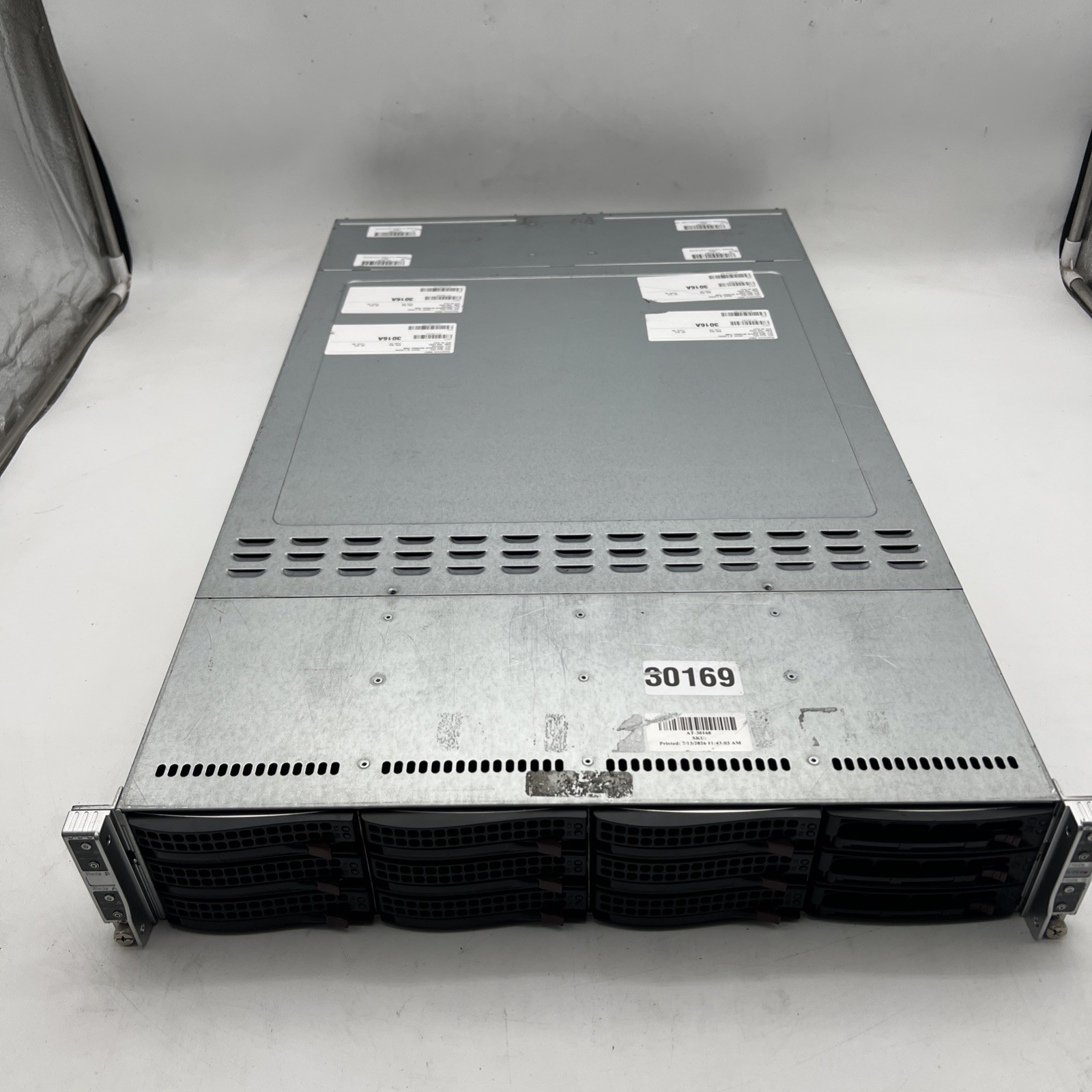 Supermicro CSE-217-20 2U 4-Node 4x Xeon X3470 No RAM 1x PSU
