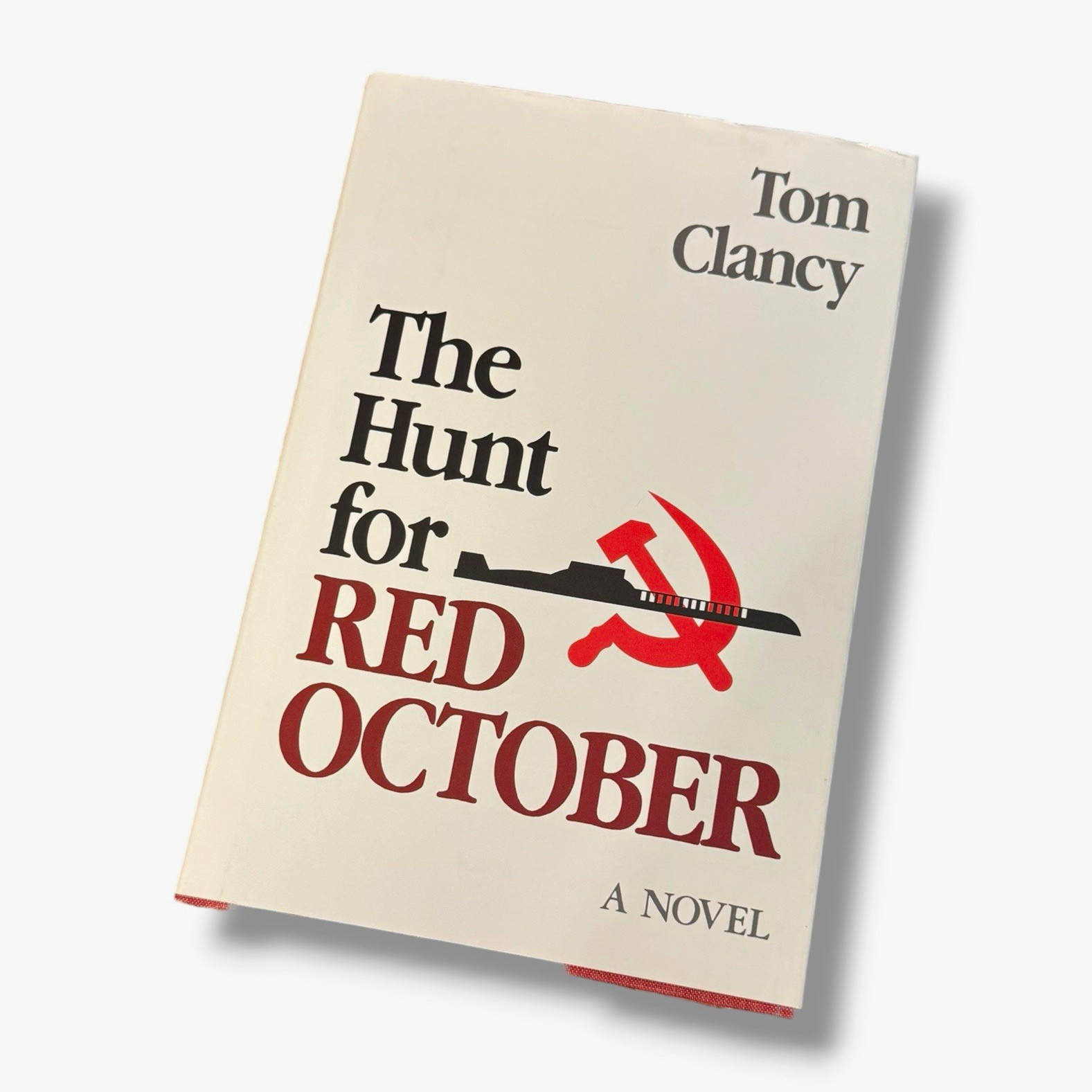 Tom Clancy SIGNED Hunt for Red October 1984 Naval Institute Press 28th Print